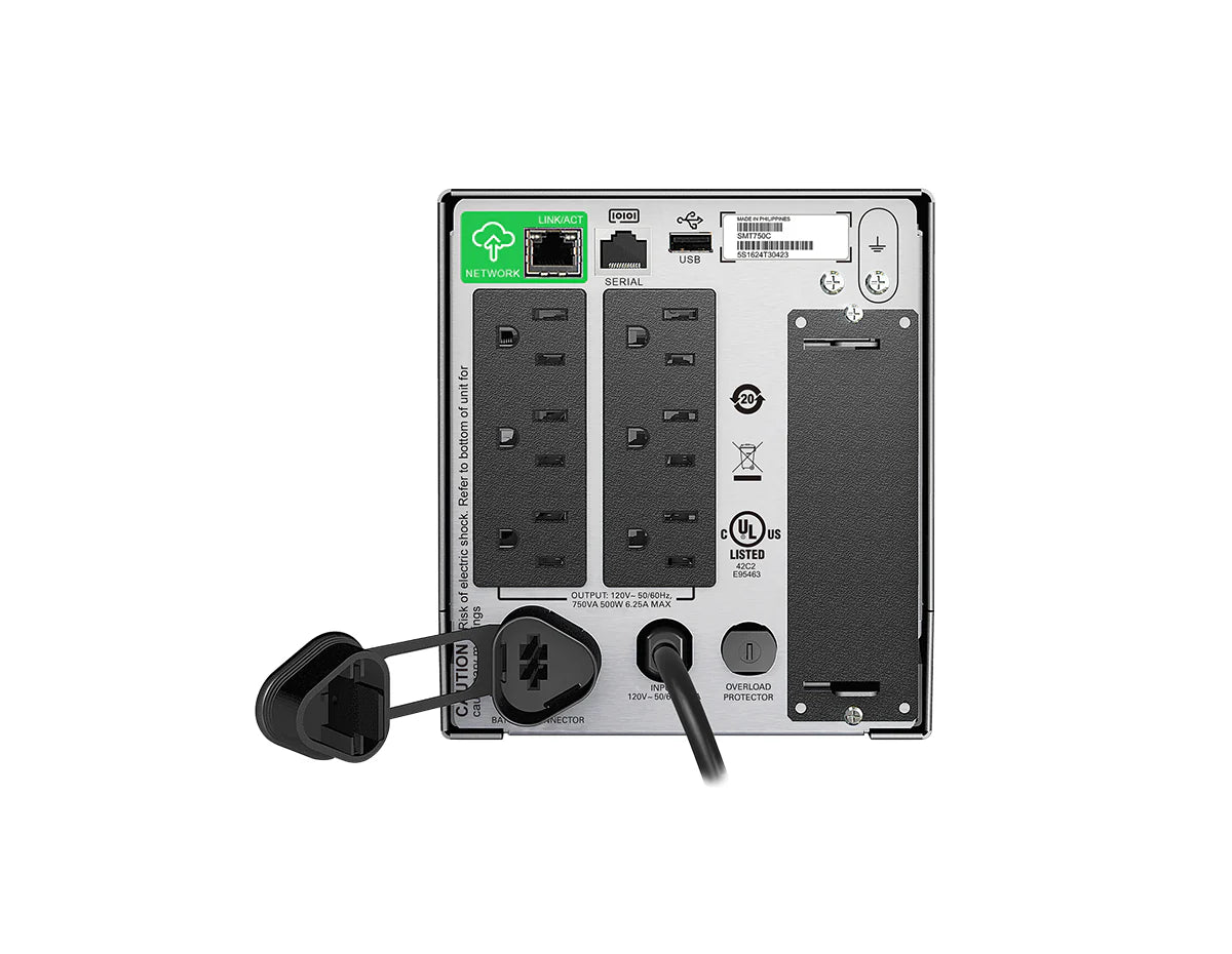 APC SMT750C - Smart-UPS 750VA Line-Interactive Tower UPS