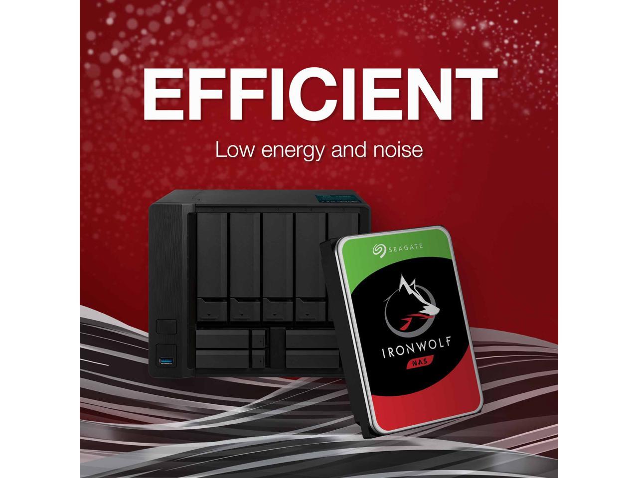 Seagate Ironwolf 14Tb Nas Hard Drive 7200 Rpm 256Mb Cache Sata 6.0Gb/S Cmr 3.5" Internal Hdd For Raid Network Attached Storage St14000Vn0008