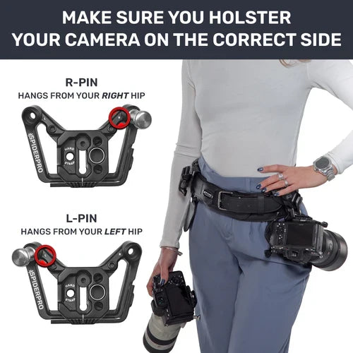 1100: SpiderPro Holster Set v3 - Black