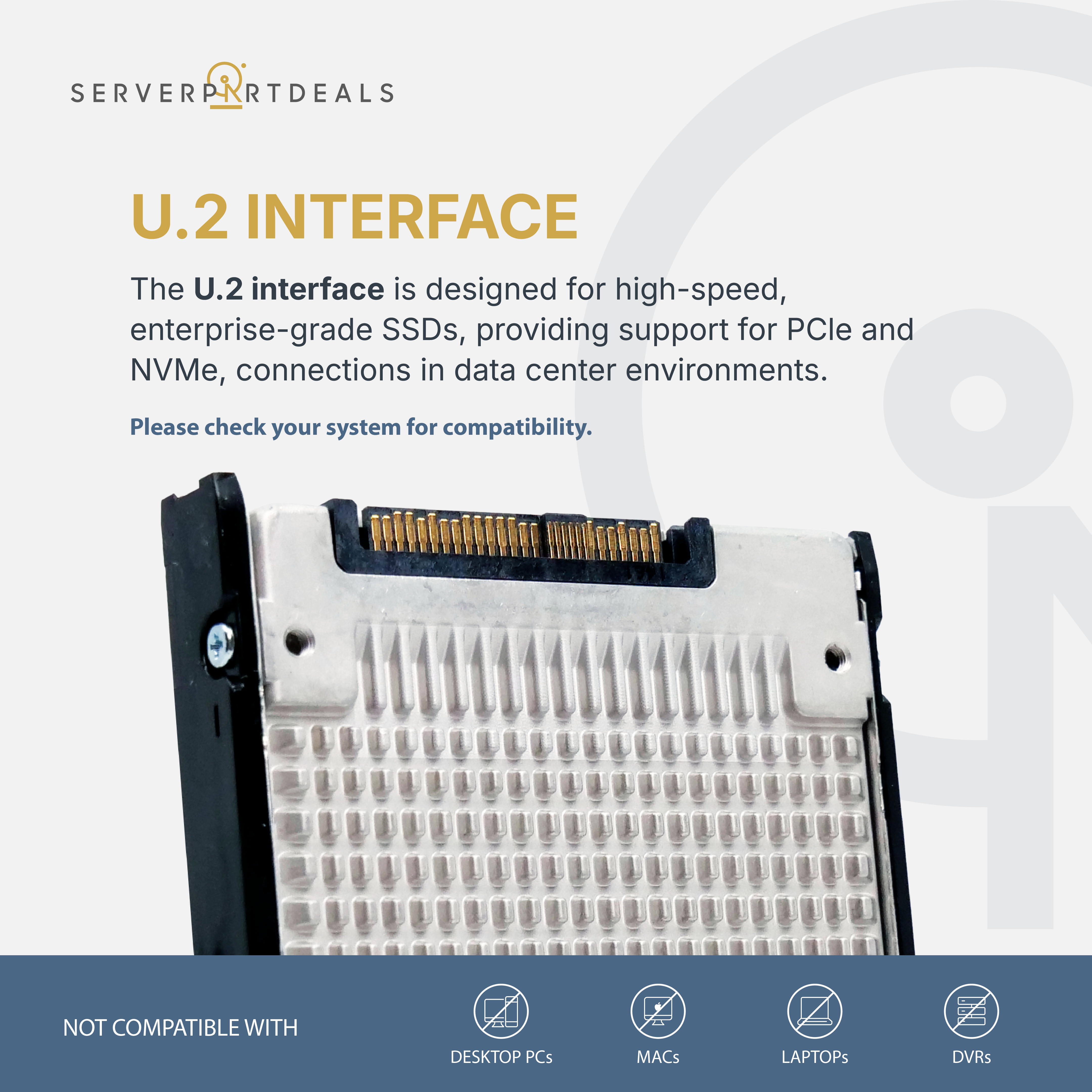 Dell G14 0XHYGF 3.84TB 1 DWPD PCIe Gen 4.0 x4 8GB/s 3D TLC U.2 NVMe 2.5in Recertified Solid State Drive