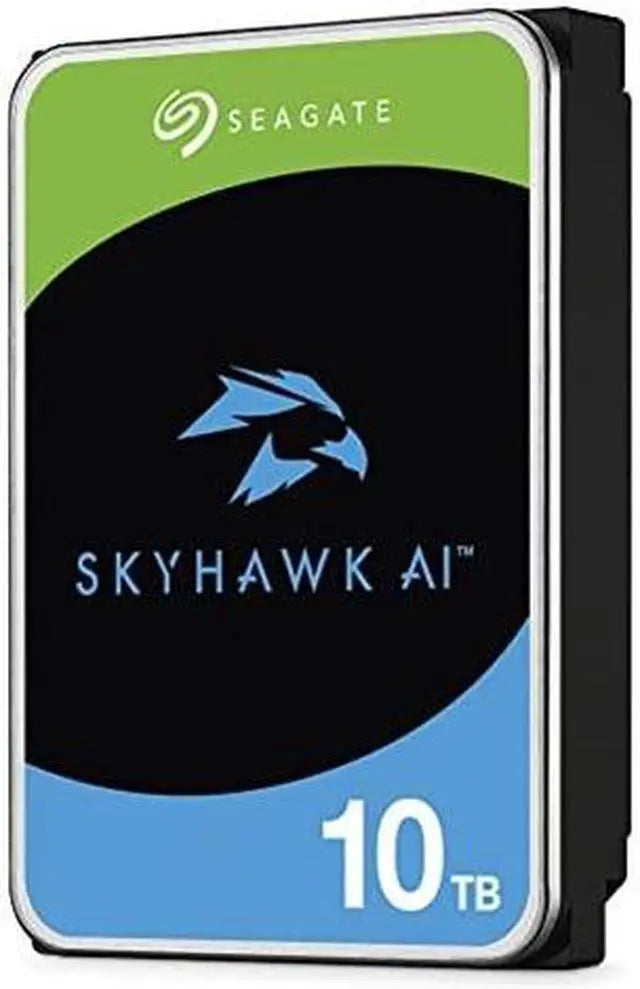 Seagate SkyHawk AI ST10000VE0008 10TB 7200 RPM 256MB Cache SATA 6.0Gb/s 3.5" Internal Hard Drive Bare Drive