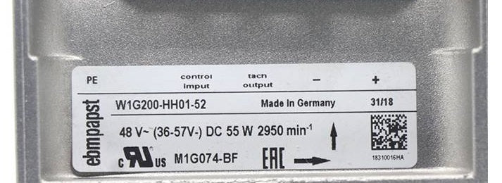 W1G200-HH01-52 EBMpapst Axial Fan