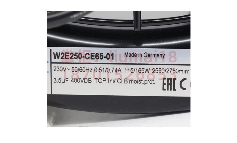 W2E250-CE65-01 ebm-papst AC Axial Fan