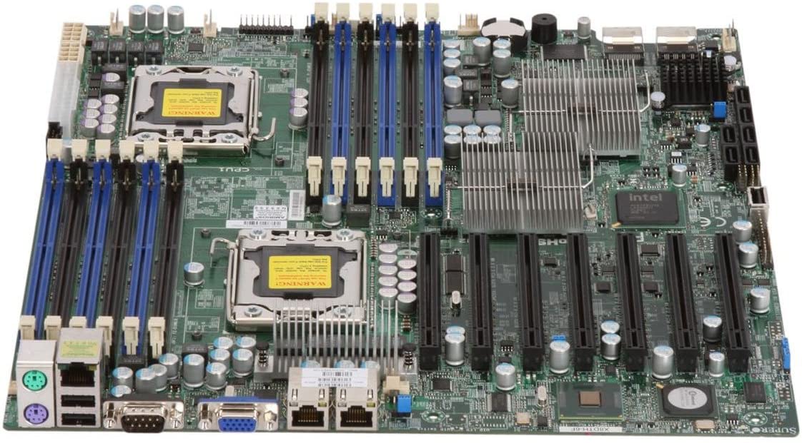 Supermicro X8DTH-6F Dual Socket LGA 1366 Intel 5520 Extended ATX Dual Intel Xeon Server Motherboard