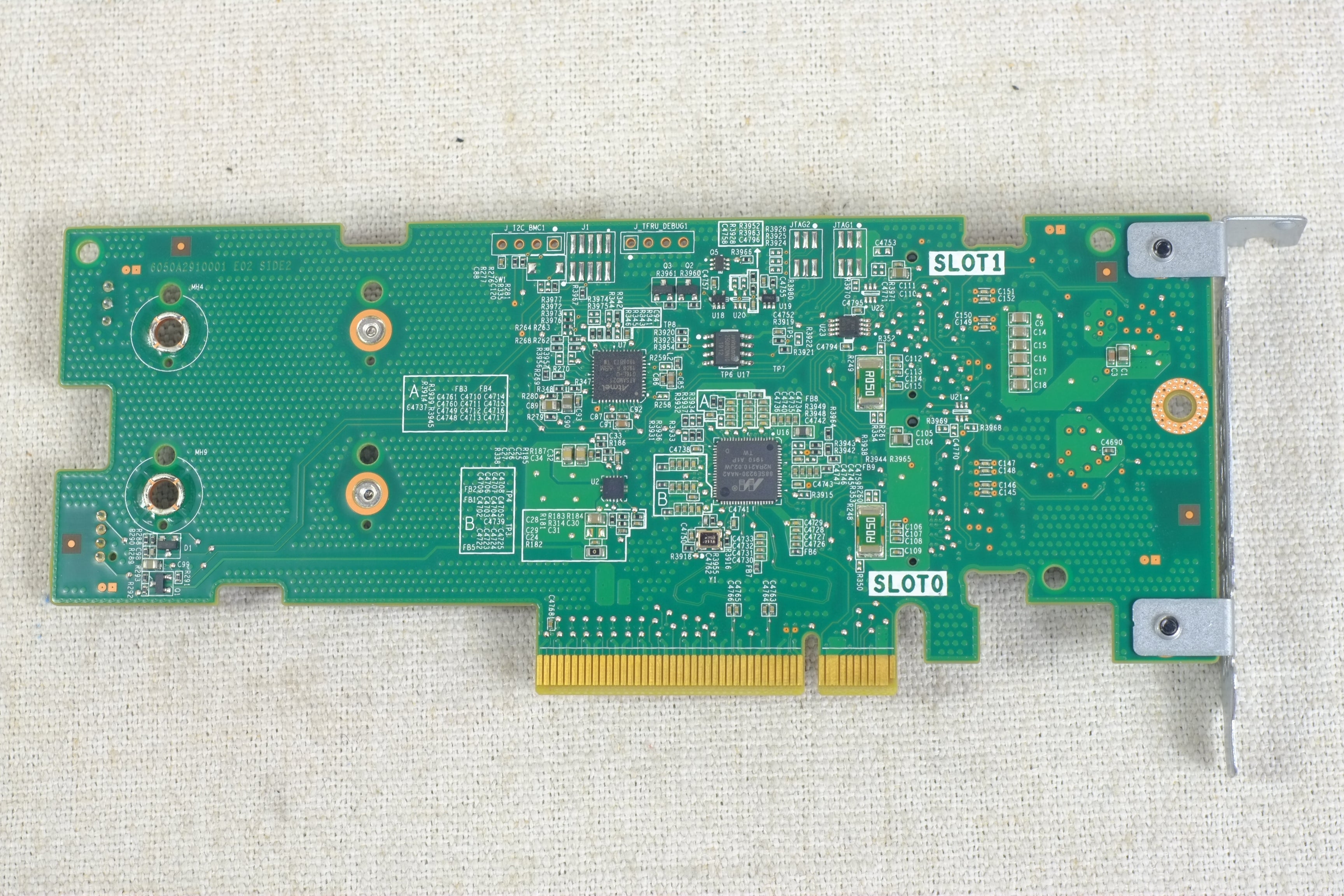 Dell 72WKY BOSS Boot Optimized Dual M.2 SATA SSD PCIe Controller Card LP