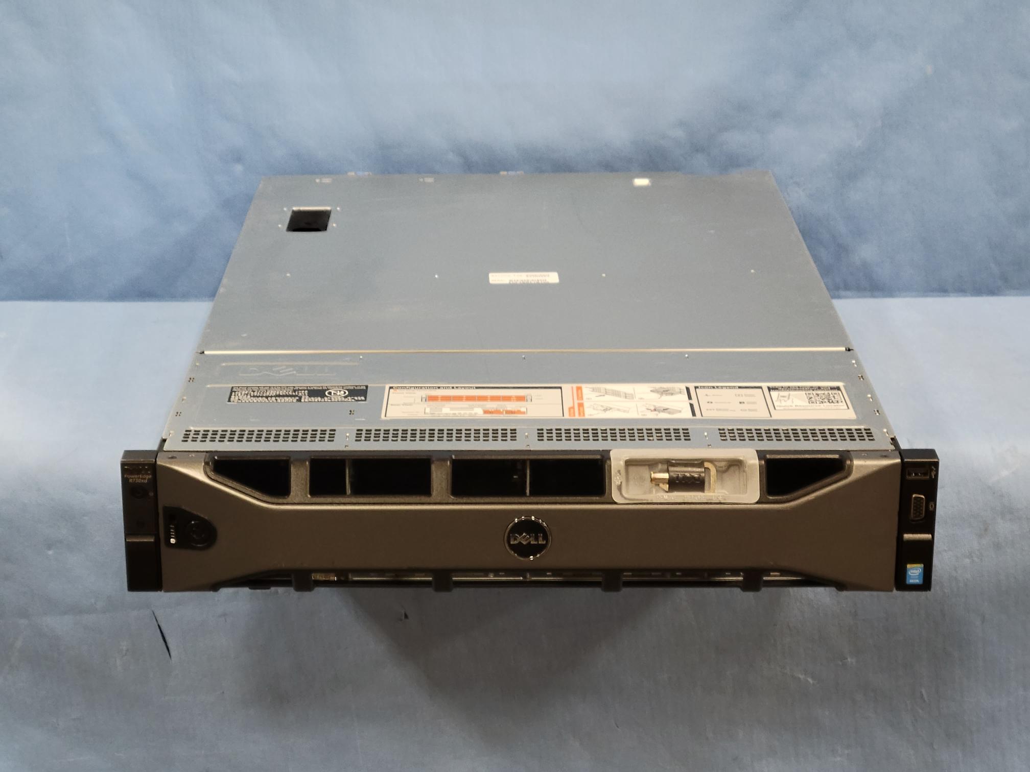 Dell PowerEdge R730XD LFF Server 2x 14 Core E5-2680v4 256GB RAM 12x 6TB 72TB