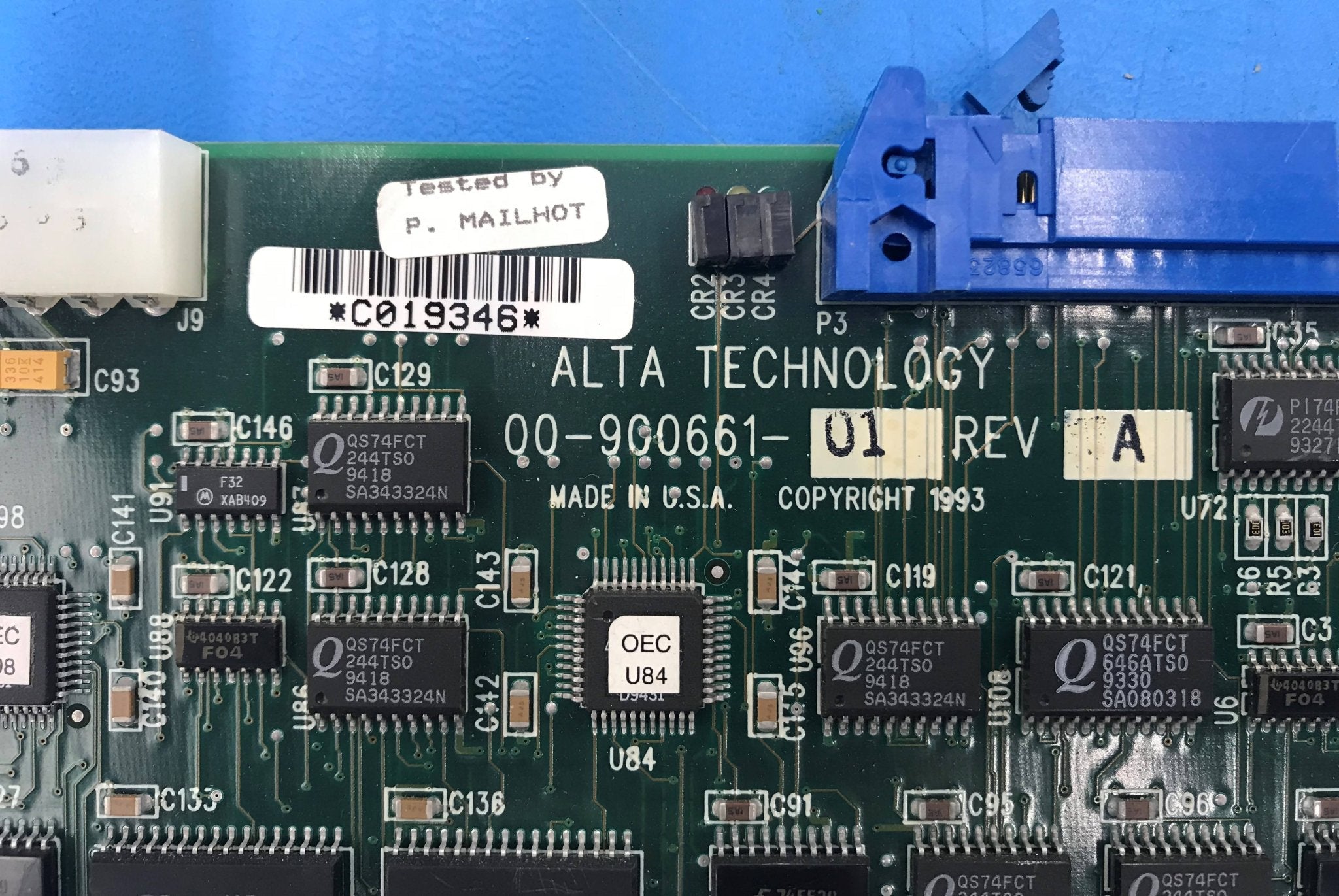 ALTA IP SCSI Disk Controller PCB (00-900661-01 Rev A OEC 9600