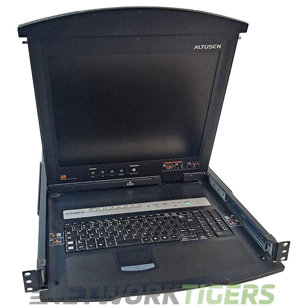 Altusen KL9108M 8x SPHD-15 KVM Switch w/ 17 Inch LCD Monitor