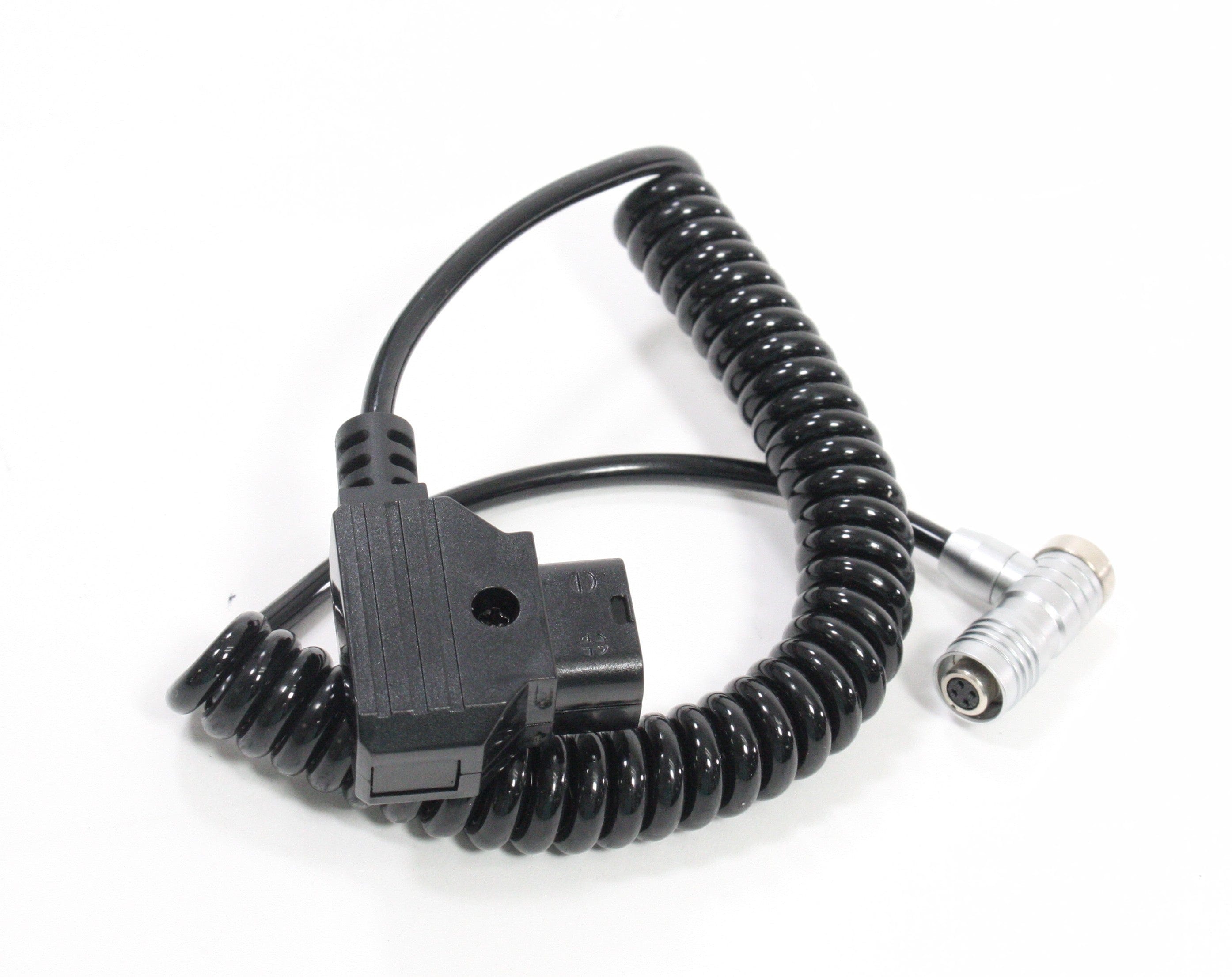 Alvin's Cables DTap to 4 Pin Male Sound Device Zaxcom Power Cable for Zoom F8