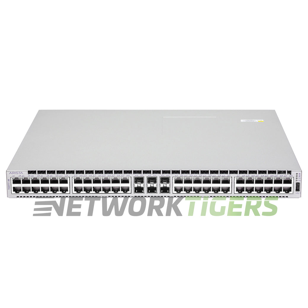 NEW Arista DCS-7020TRA-48-R 7020R Series 48x GE RJ45 6x 10G SFP+ R-F Air Switch