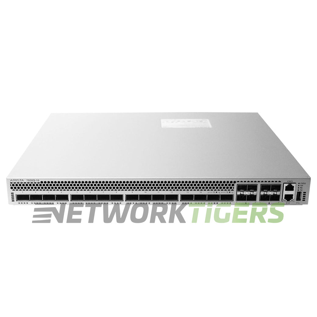 NEW Arista DCS-7050Q-16-F 16x 40GB QSFP+ 8x 10GB SFP+ Front-to-Back Air Switch