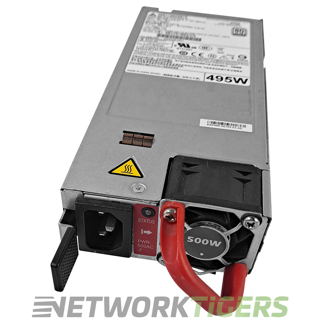 NEW Arista PWR-500AC-F 7160 Series 500W AC F-B Air (Red) Switch Power Supply