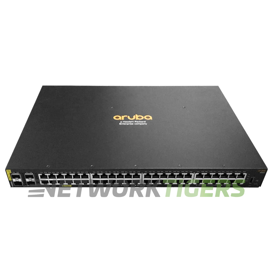 NEW HPE Aruba R8N85A CX 6000 Series 48x 1GB PoE RJ45 4x 1GB SFP Switch