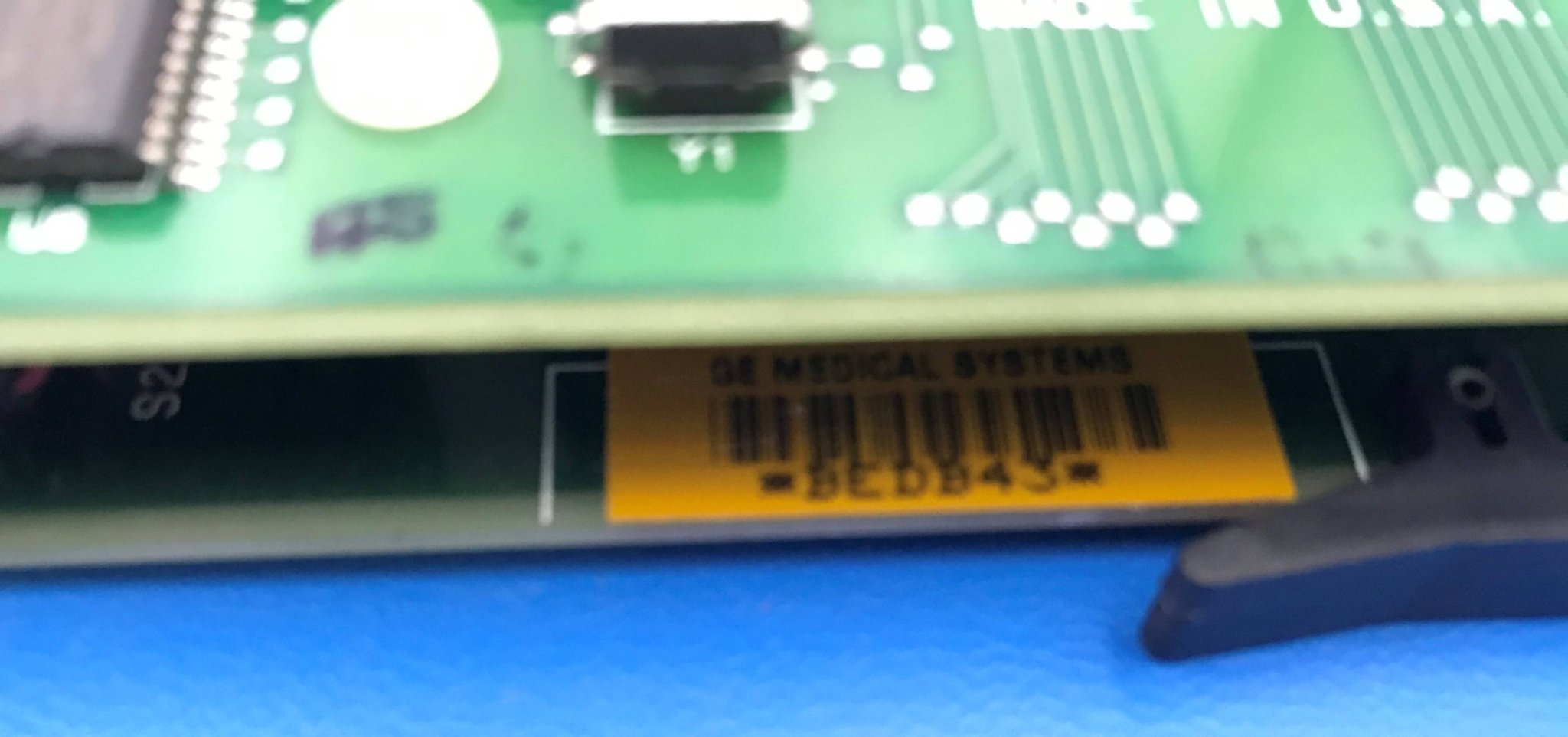 ASC ECM CPU Board W/ Flash AUX Memory PCB (46-226936 G6-A/46-321381P1 Rev1 GE