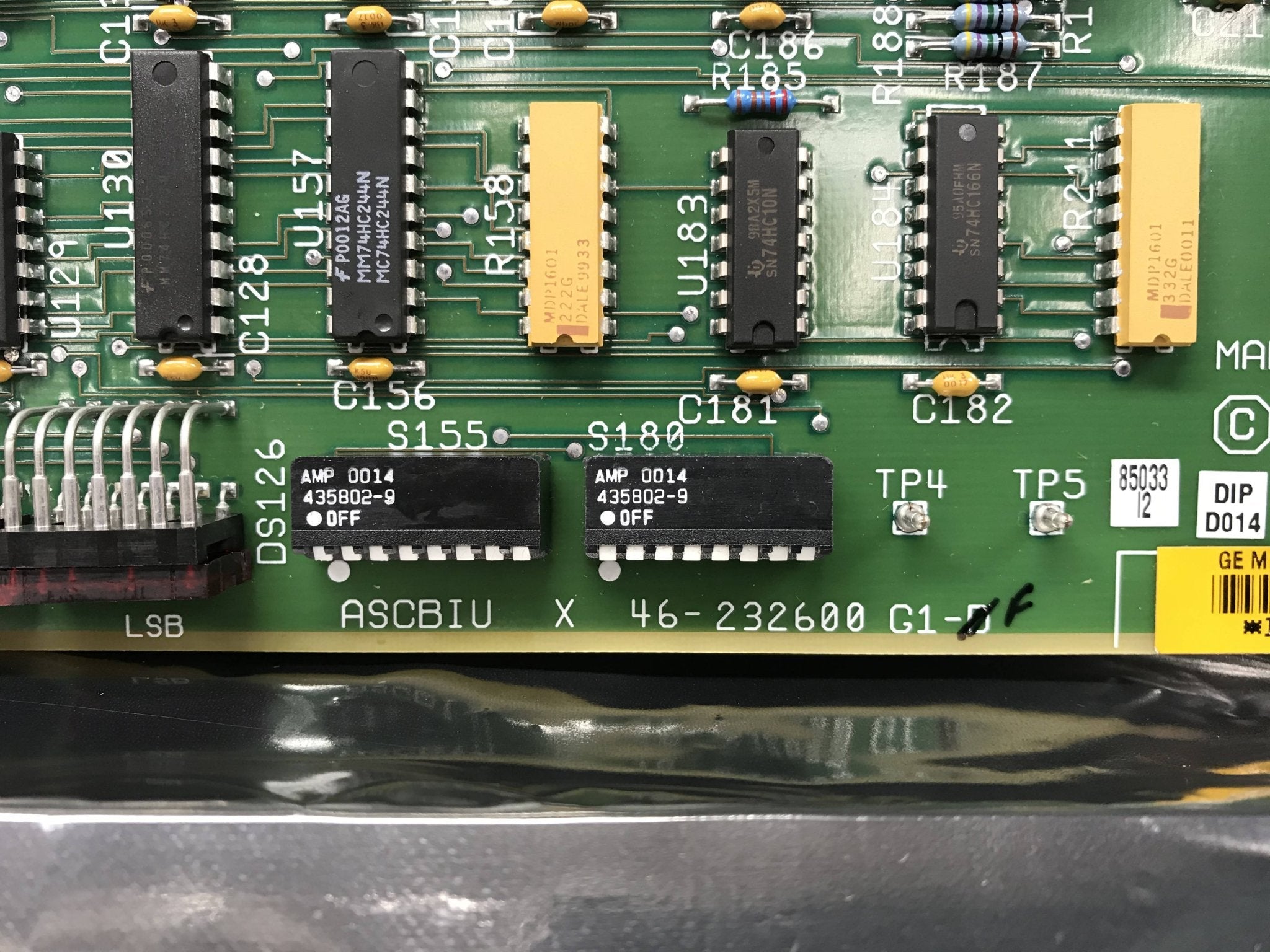 ASCBIU Board (46-232600 G1-F GE Advantx