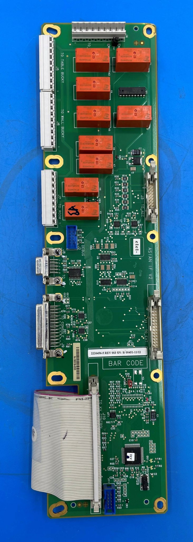 ASIA I/F V2 BOARD (2226456-5 REV-003 GE
