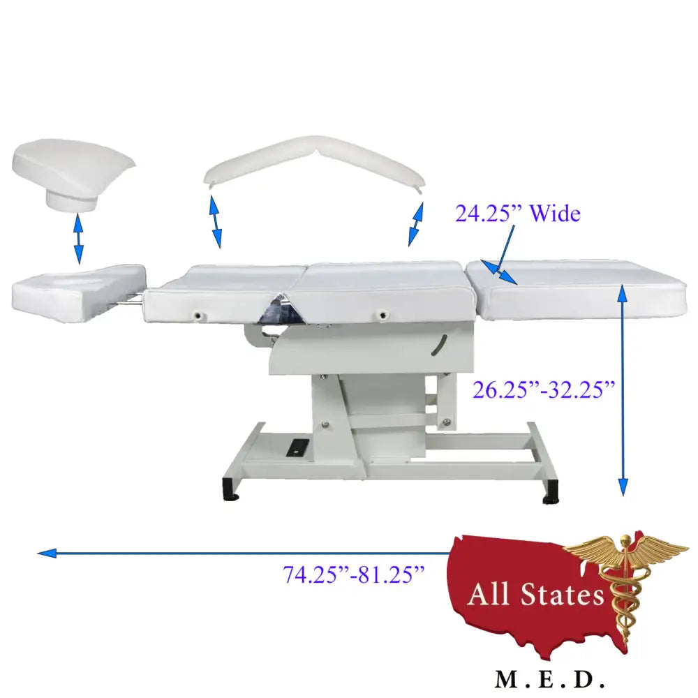 ASM MedSpa Bed 3 Function Aesthetic Chair