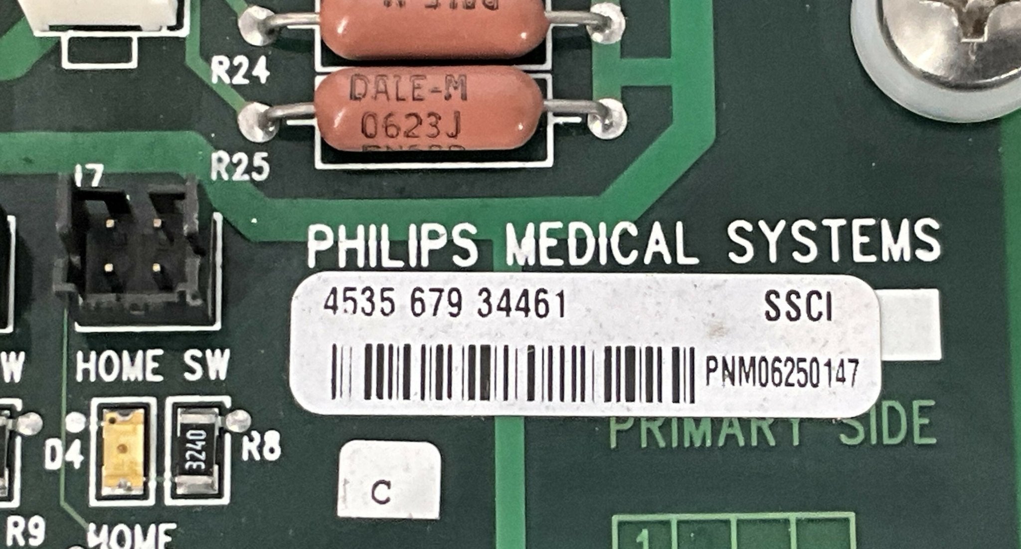 ASM MOTOR CONTROL W/MMI PCB (453567478281 REV A PHILIPS