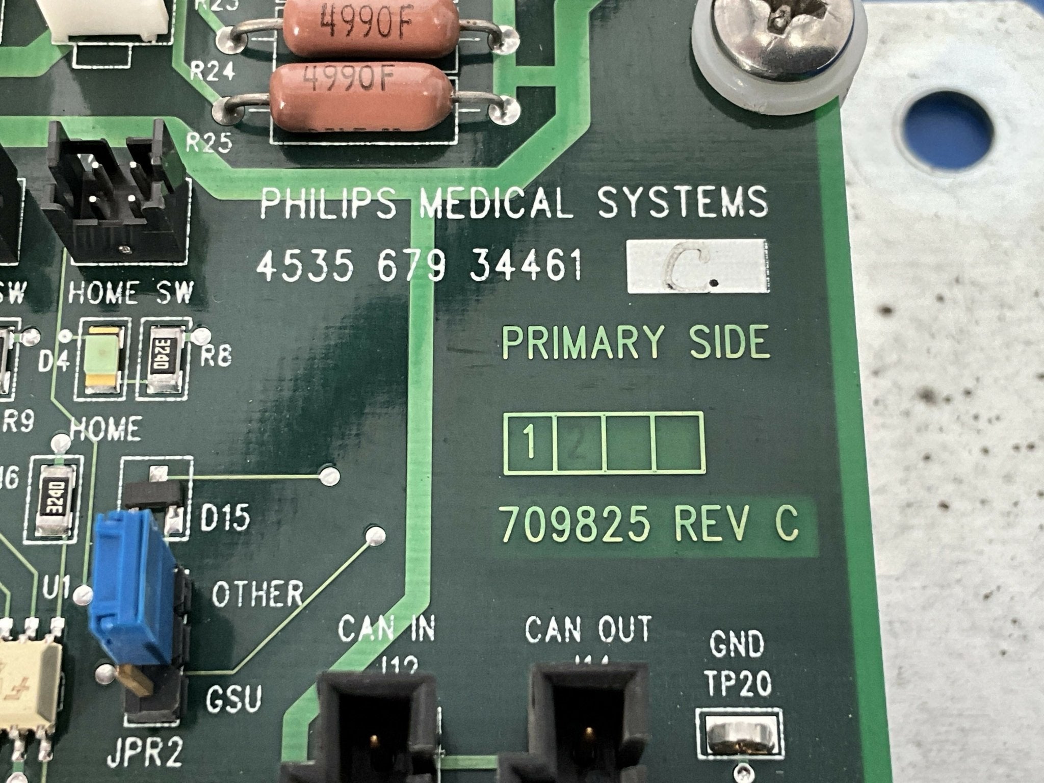 ASM MOTOR CONTROL W/MMI PCB W/E-STOP SENSOR (453567478281) PHILIPS