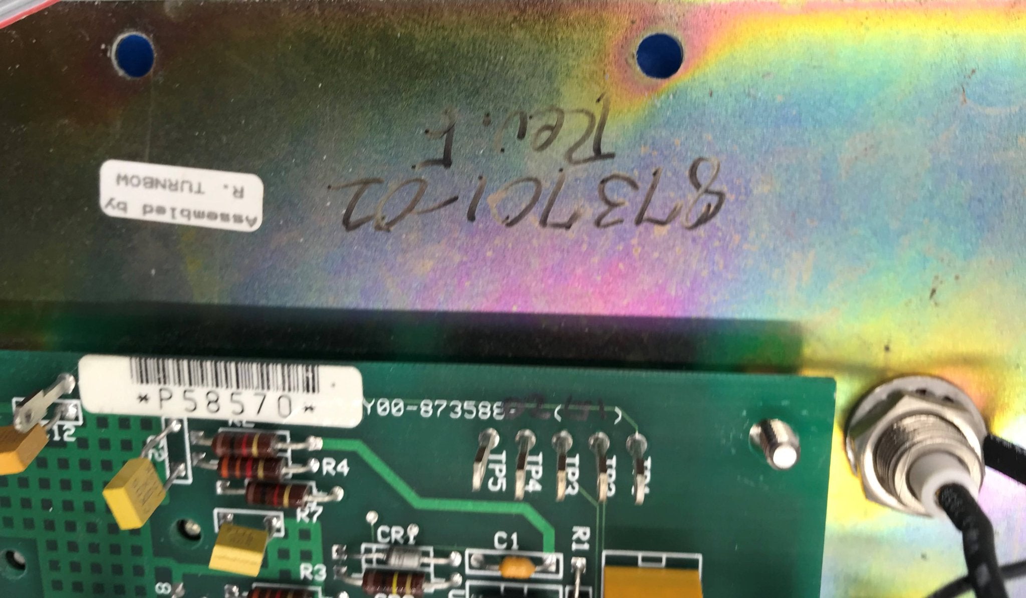 Auxiliary interface PCB (00-873588-02 OEC