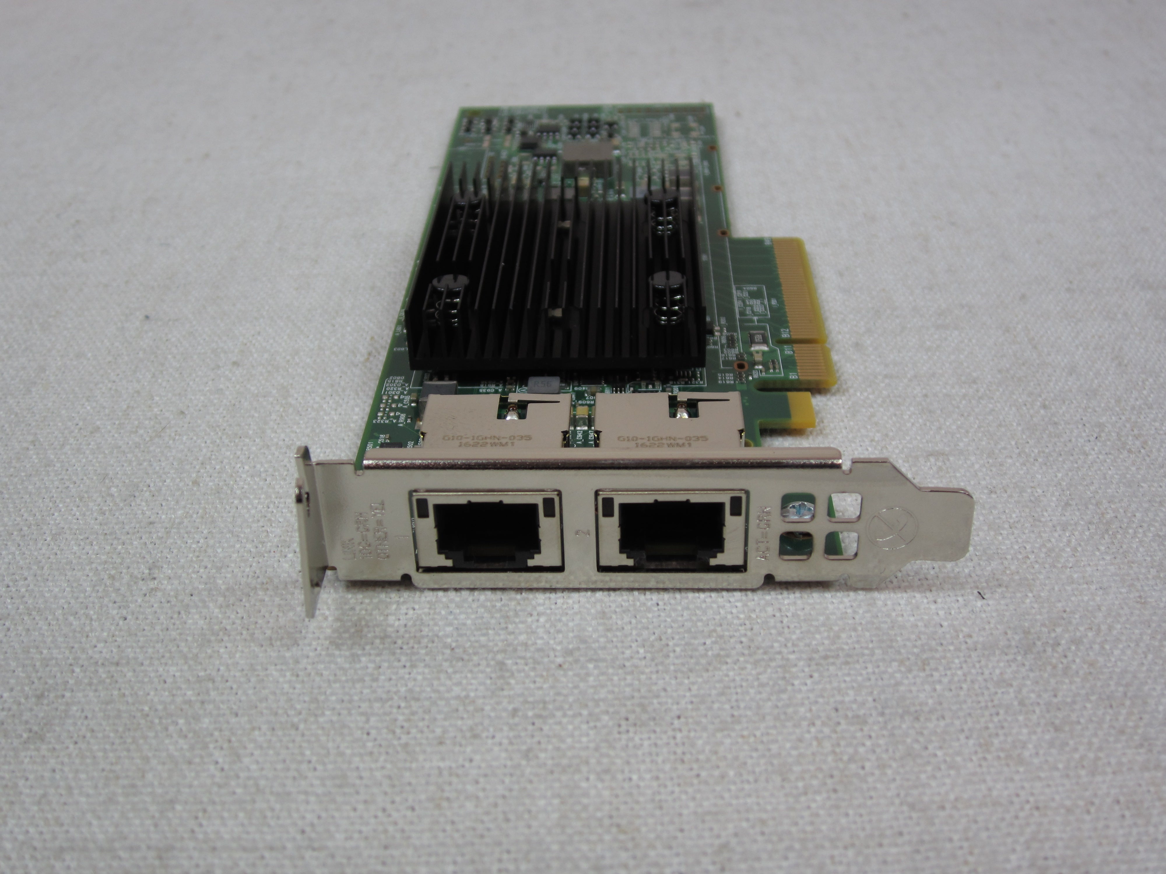 Dell 9P1N8 Broadcom 57406 Dual Port 10GBASE-T RJ45 Network Adapter LP