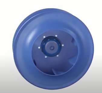 RH31C-ZID.DC.CR ZIEHL-ABEGG centrifugal fan 380/480V 2.5kW 4.0/3.2A 3640rpm