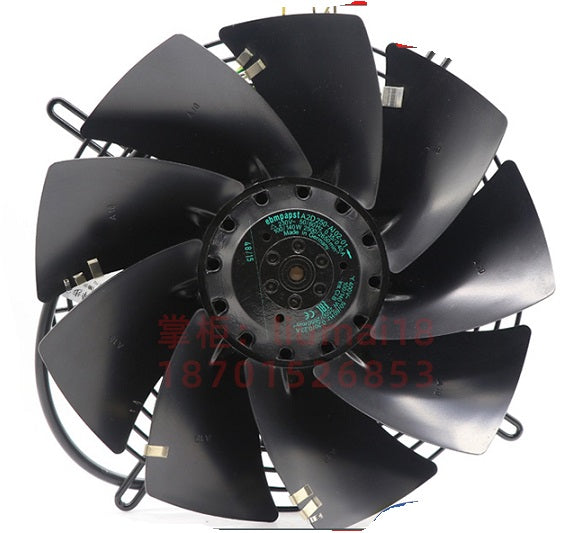 S2D250-BI02-01 Ebm-Papst Axial Fan 3~230/400V 0.2/0.4A 0.10/0.14kW 2500RPM