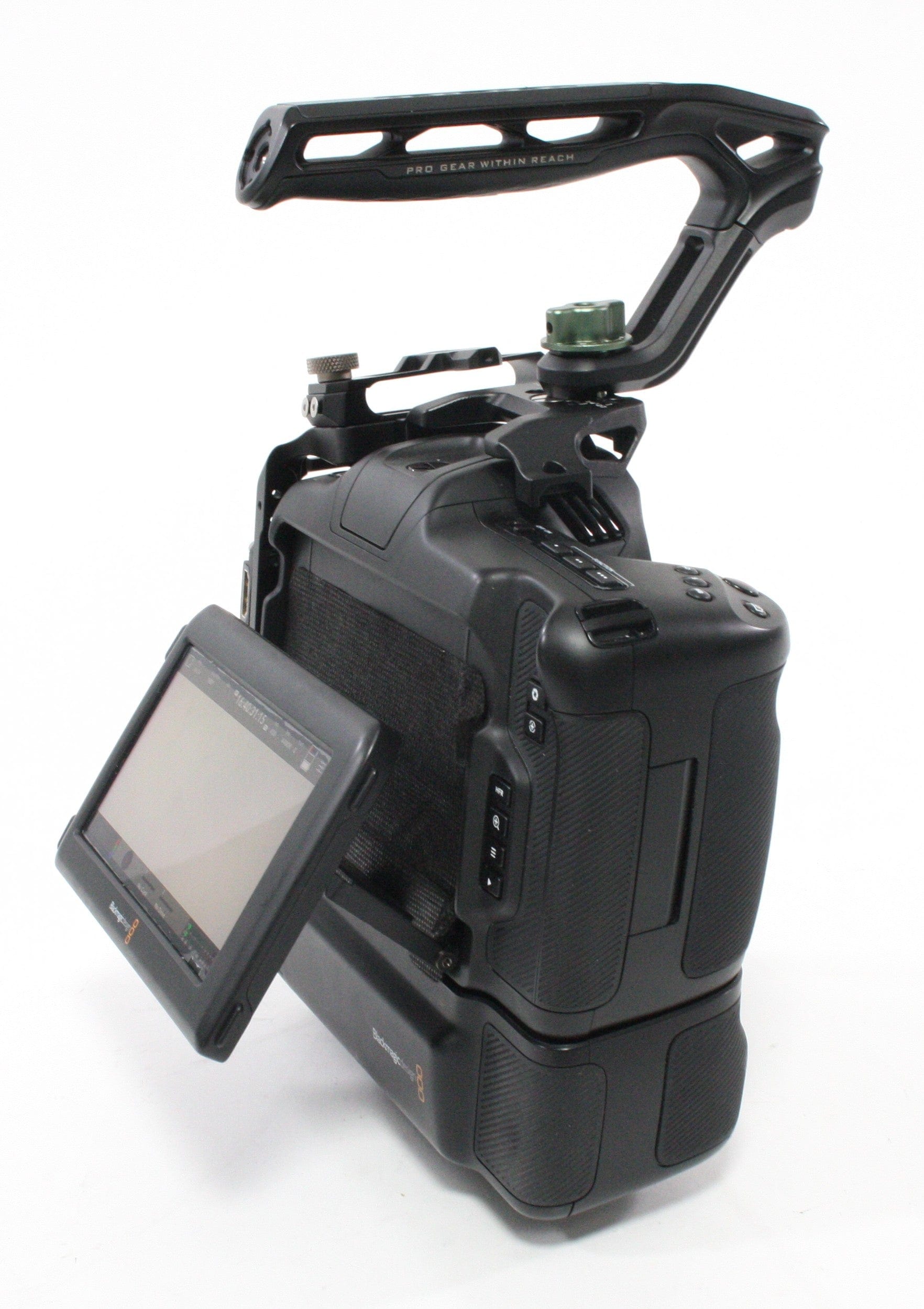 Blackmagic Cinema Camera 6K Full Frame w/ Tilta Cage Kit (Grips and Cords)