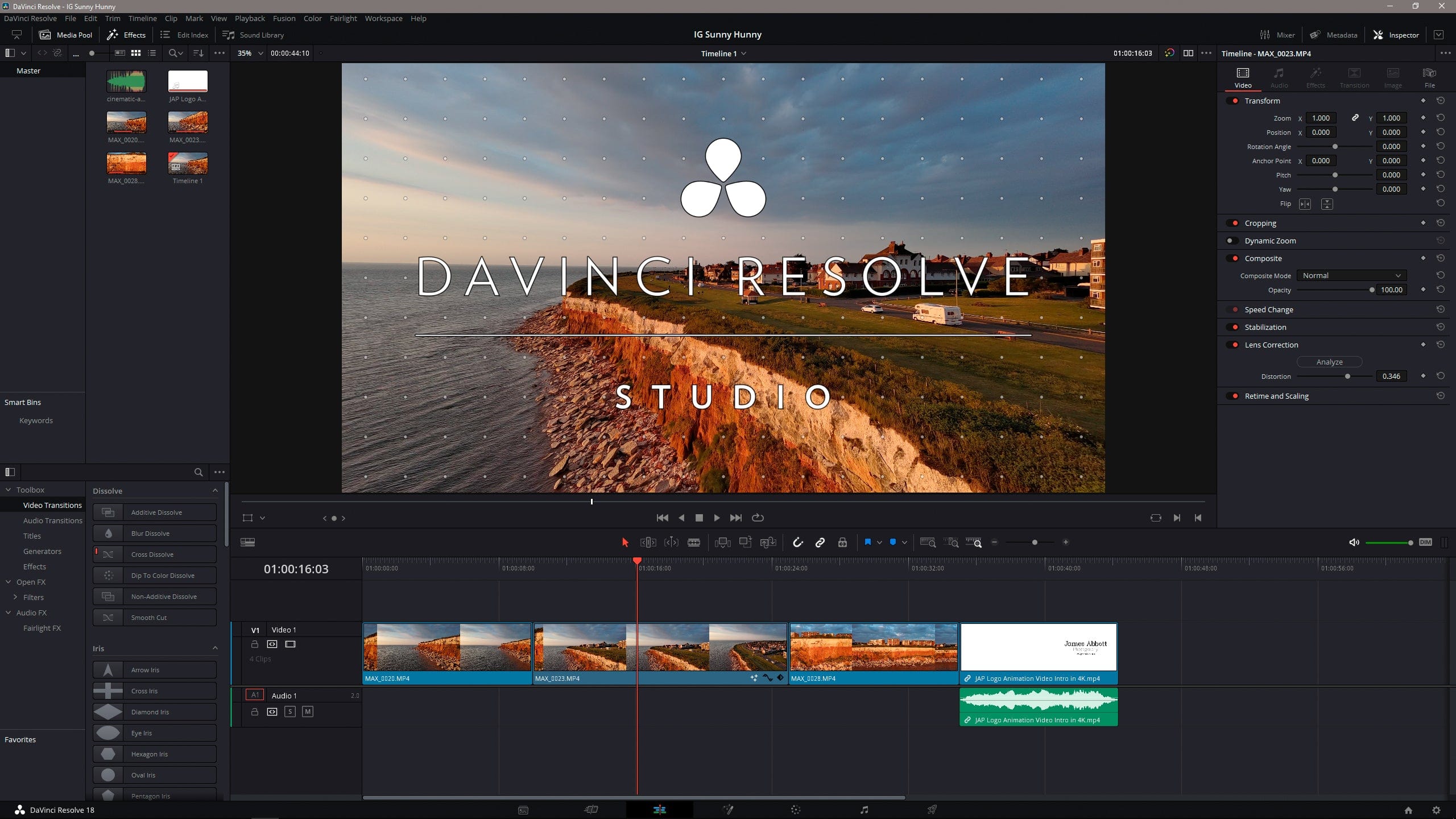 Blackmagic DaVinci Resolve 18 Studio