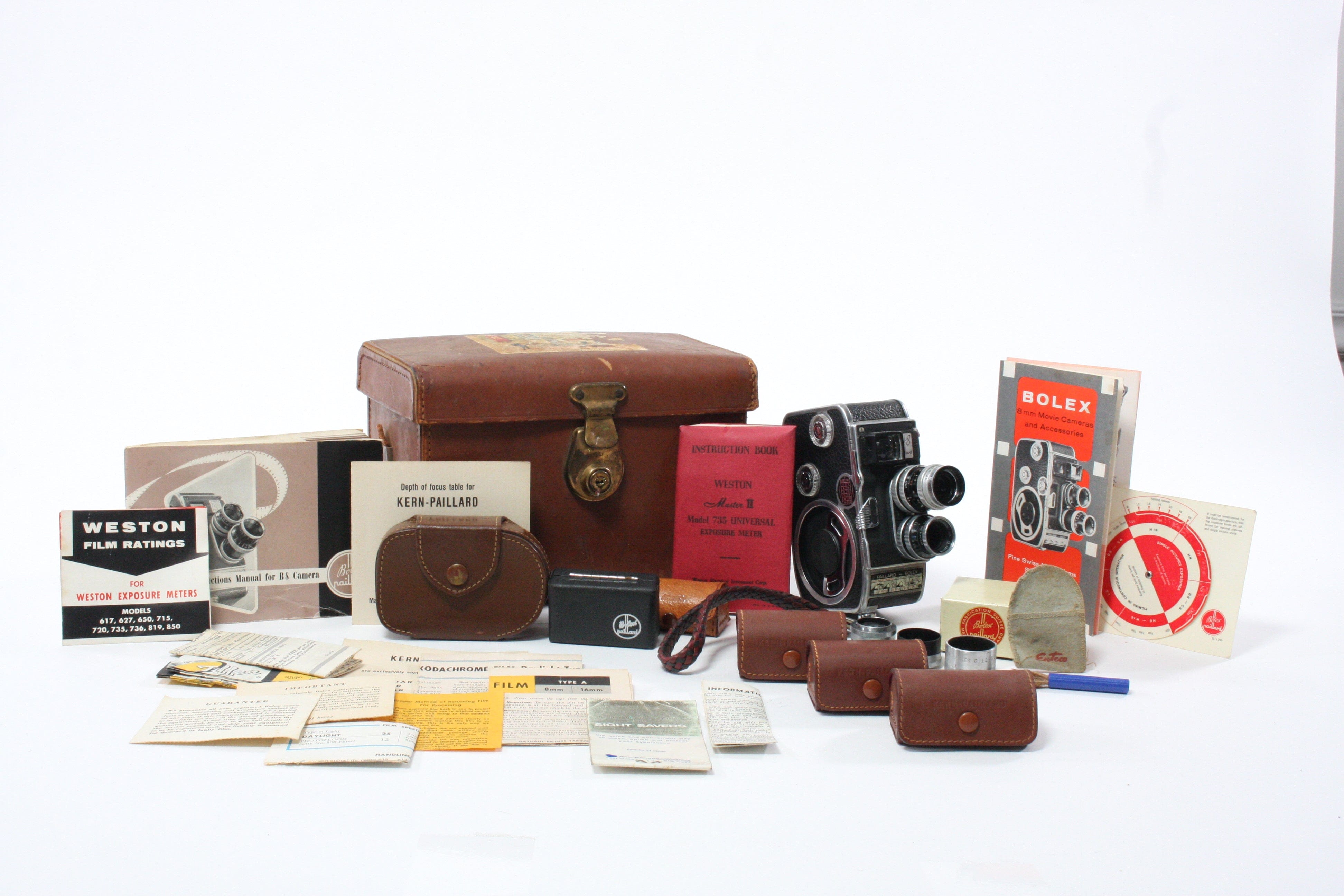 Bolex Palliard 8mm Movie Camera AS-IS