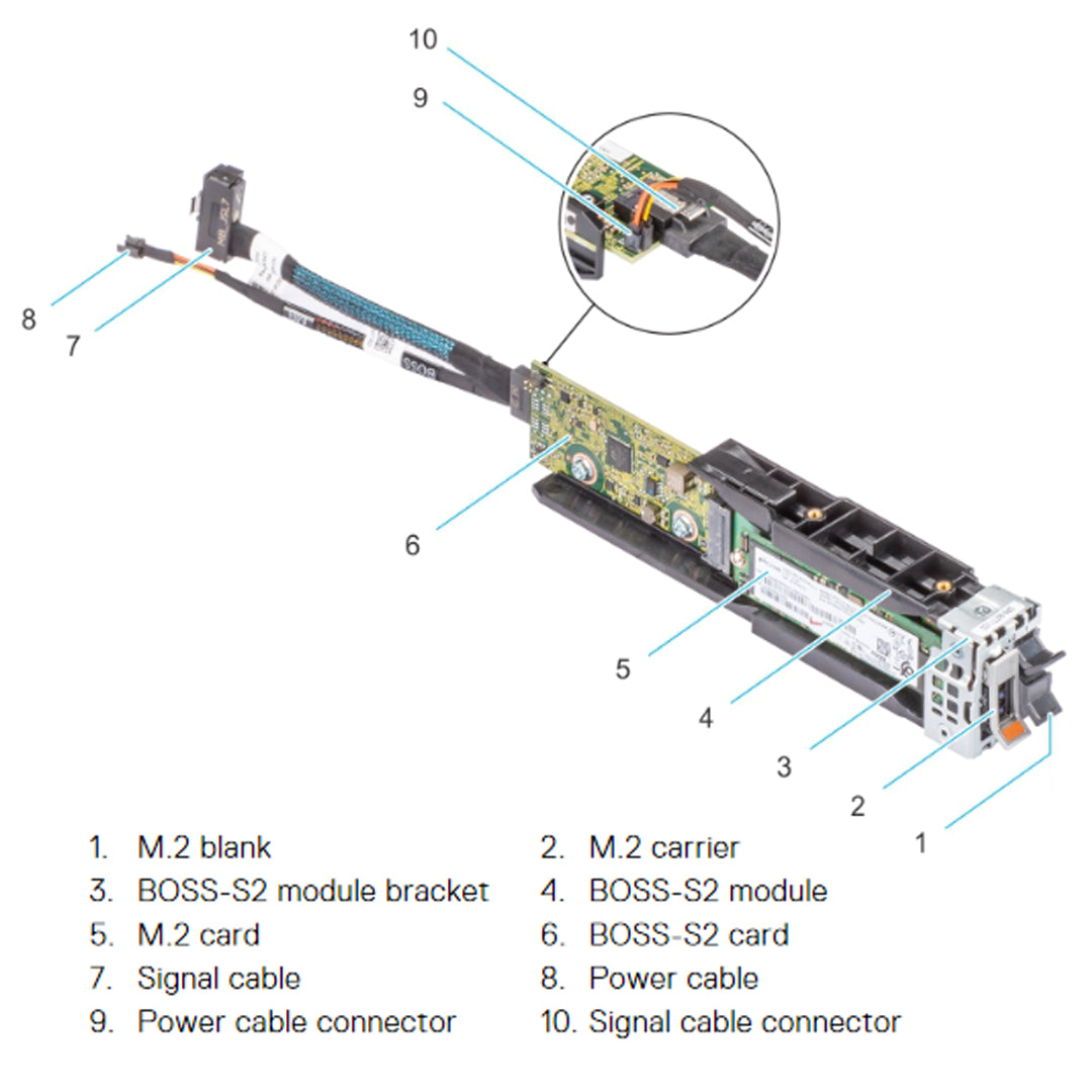 D6FMG — Cable | Dell PowerEdge R350