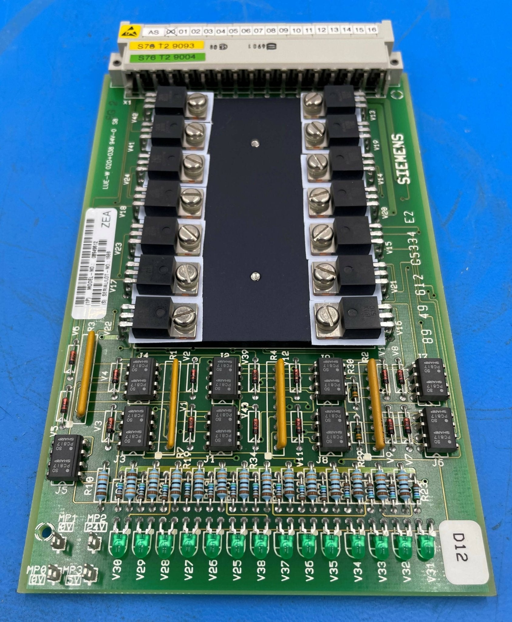 BRAKE BOARD ESD (08949612/D12 SIEMENS