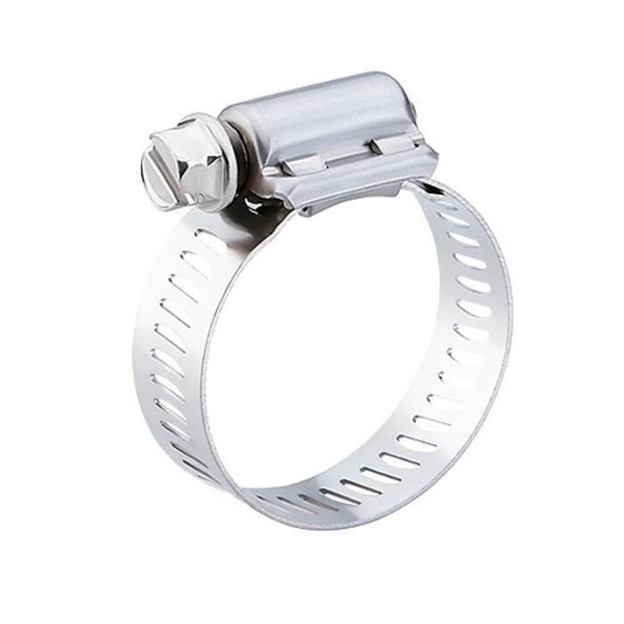 Scandvik 50032 Breeze Power-Seal Perforated Hose Clamp, #10, 10/box