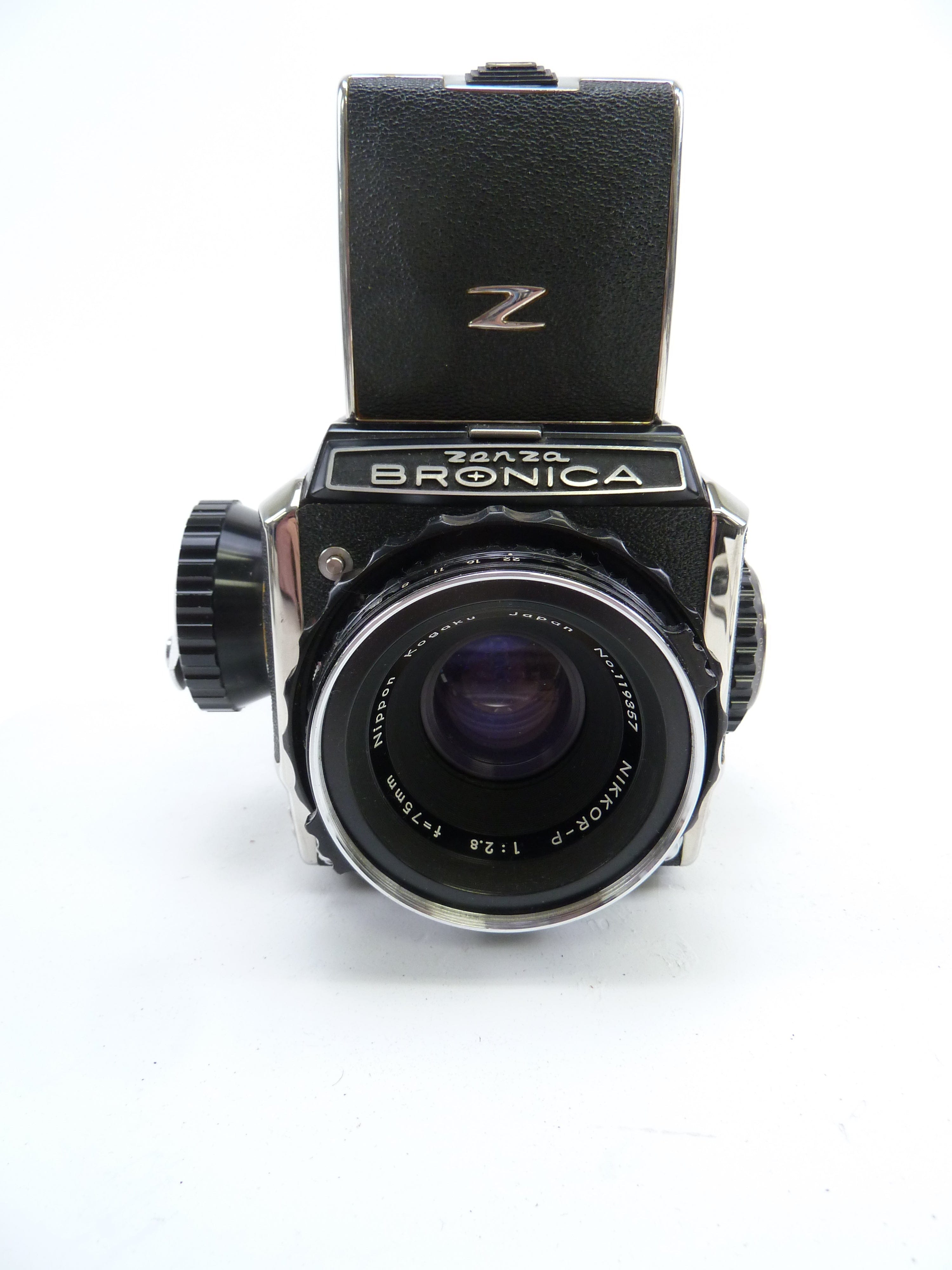 Bronica C Camera outfit with 75MM F2.8 Lens