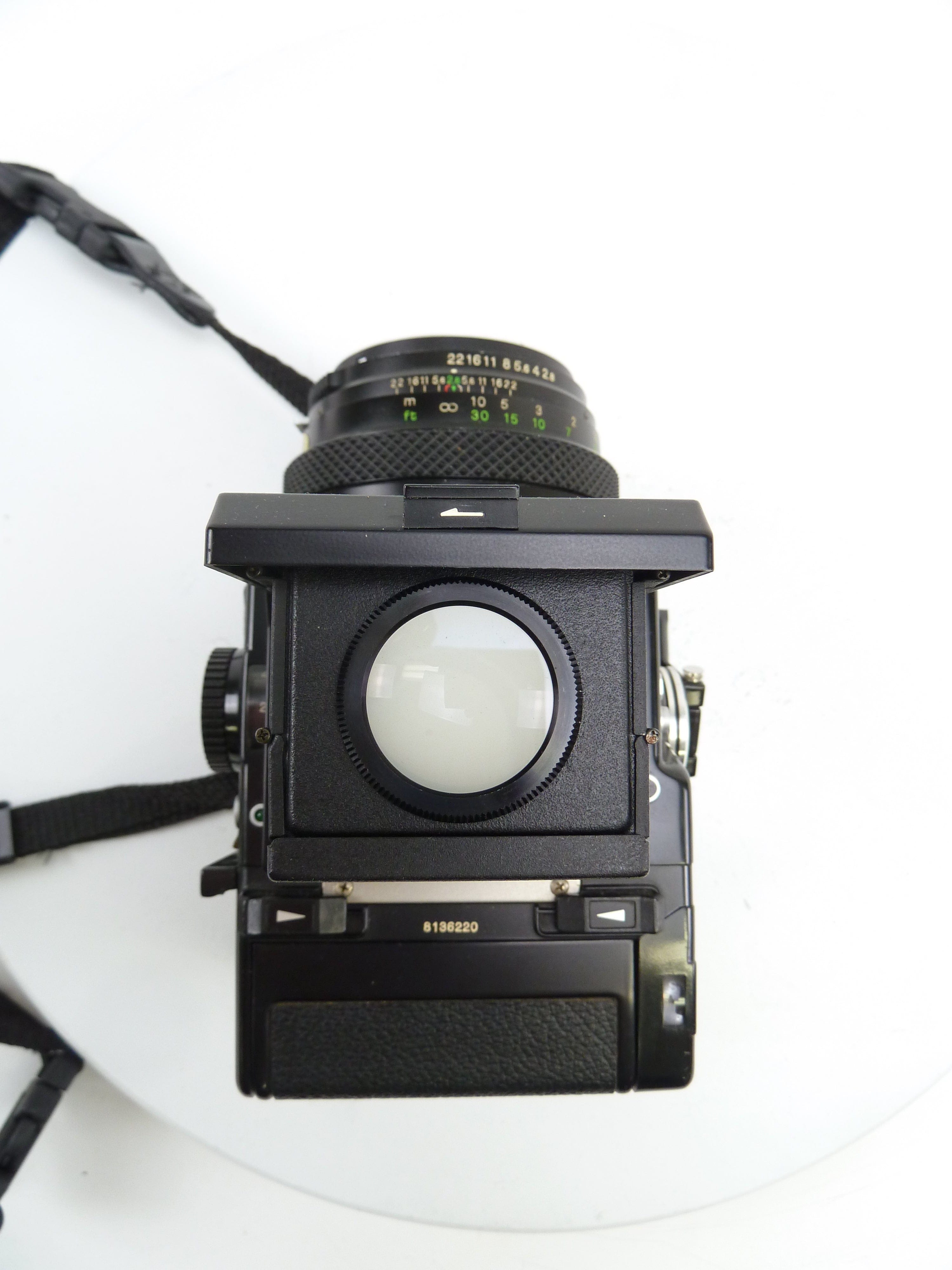 Bronica ETR Outfit with 75MM F2.8 Lens, 120 Back, and Waist Level Finder