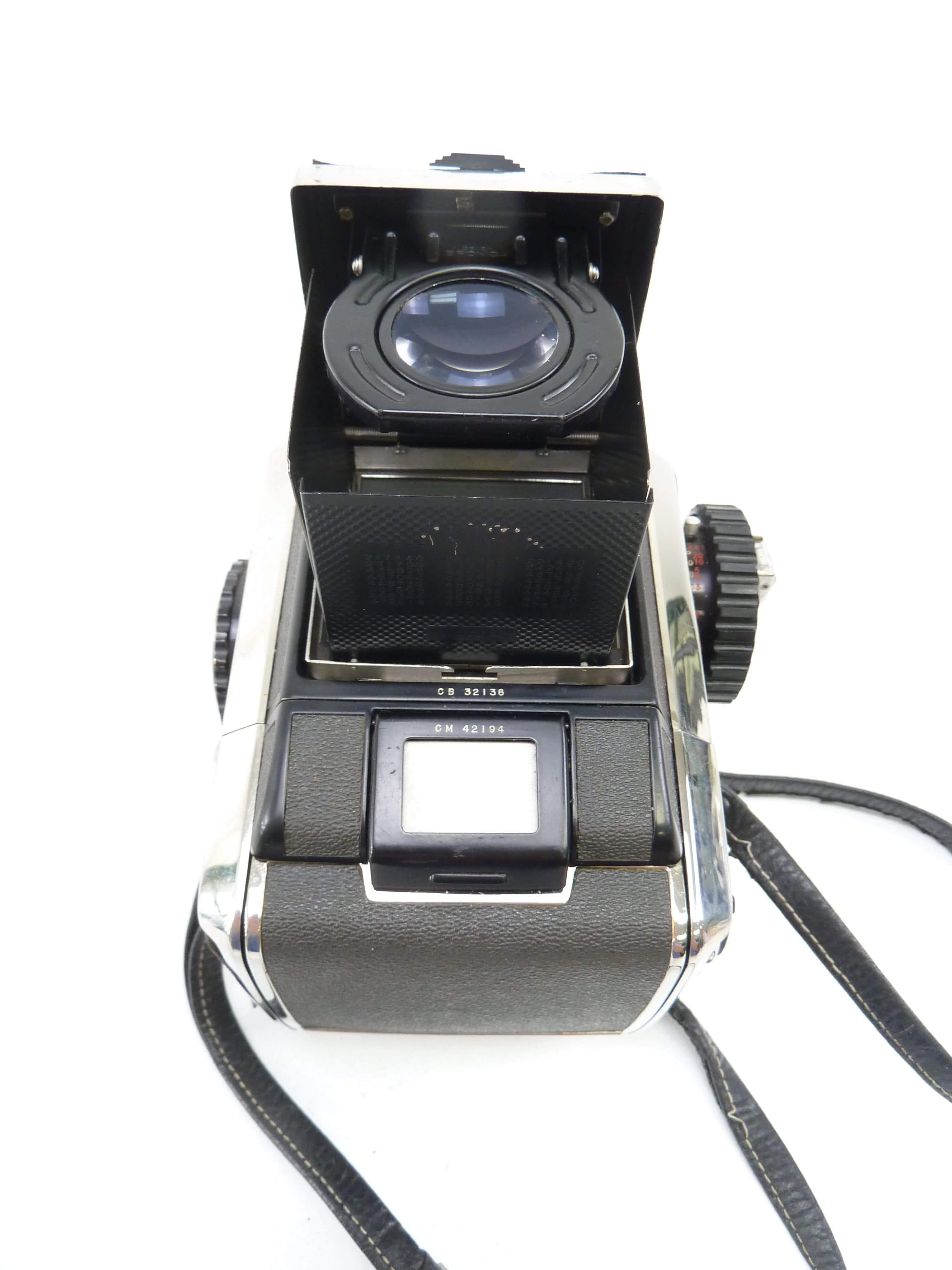 Bronica S with 75MM F2.8, 120 Film Back, and Prism Finder