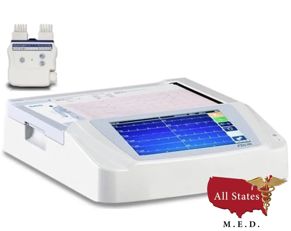 Burdick Mortara ELI 280 EKG 12 lead With Interpretation