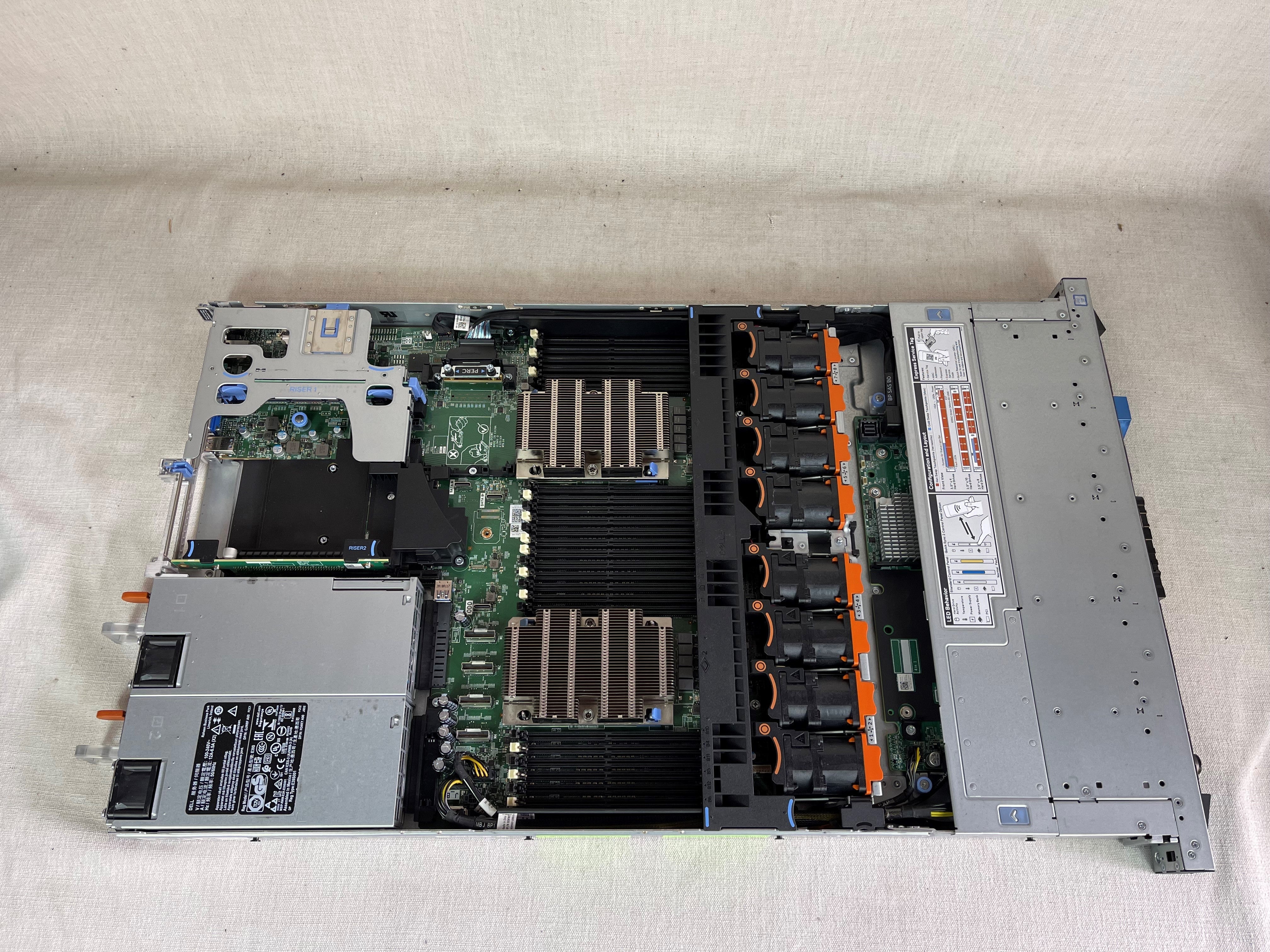 Dell PowerEdge R640 10x 2.5” 48 Core Server 2x Gold 6248R 3GHz, 256GB, 2x 480GB