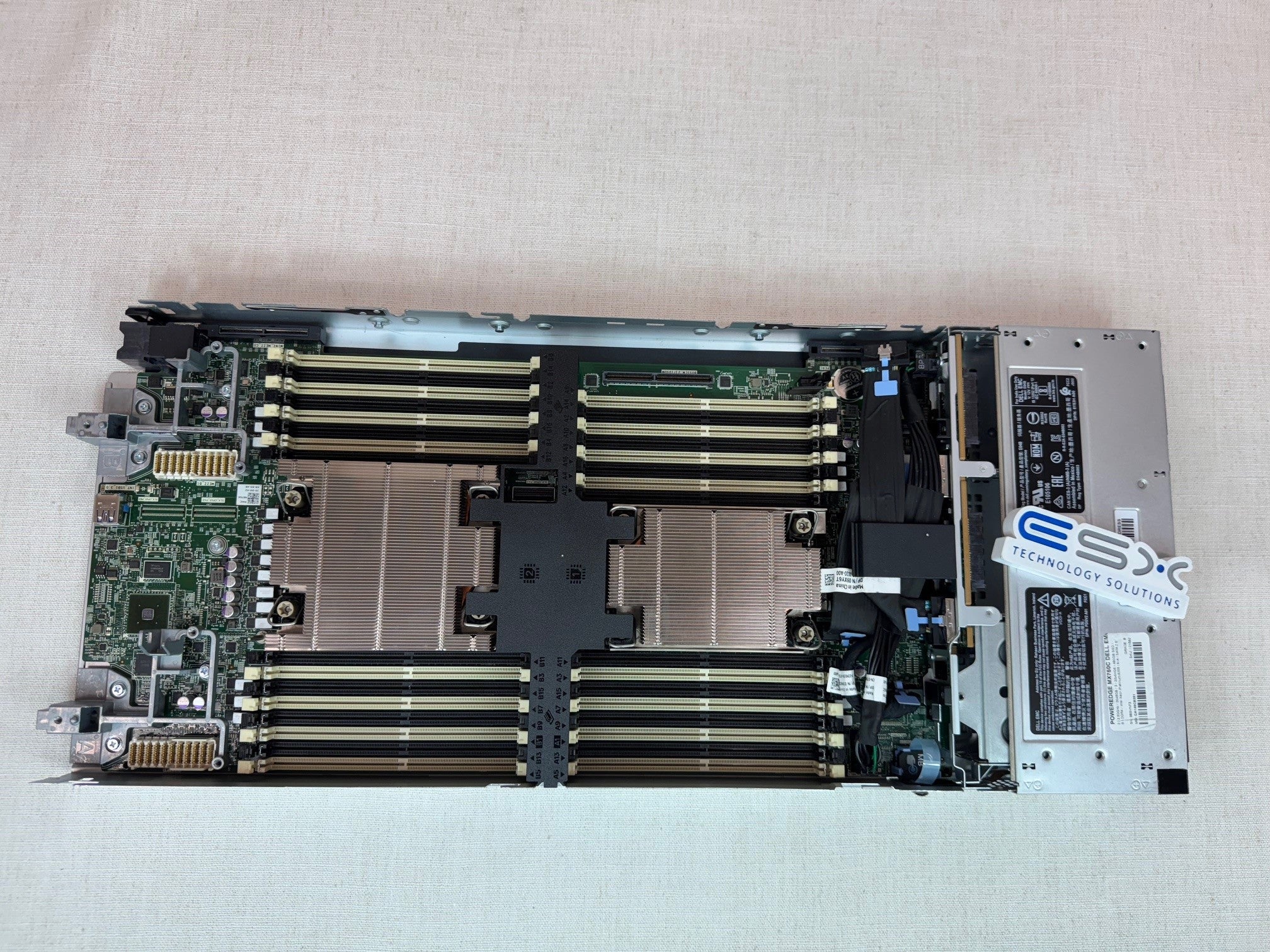 Dell PowerEdge MX750c 4x 2.5” Blade Server- 2x 12C Silver 4310 2.1GHz 128GB H755