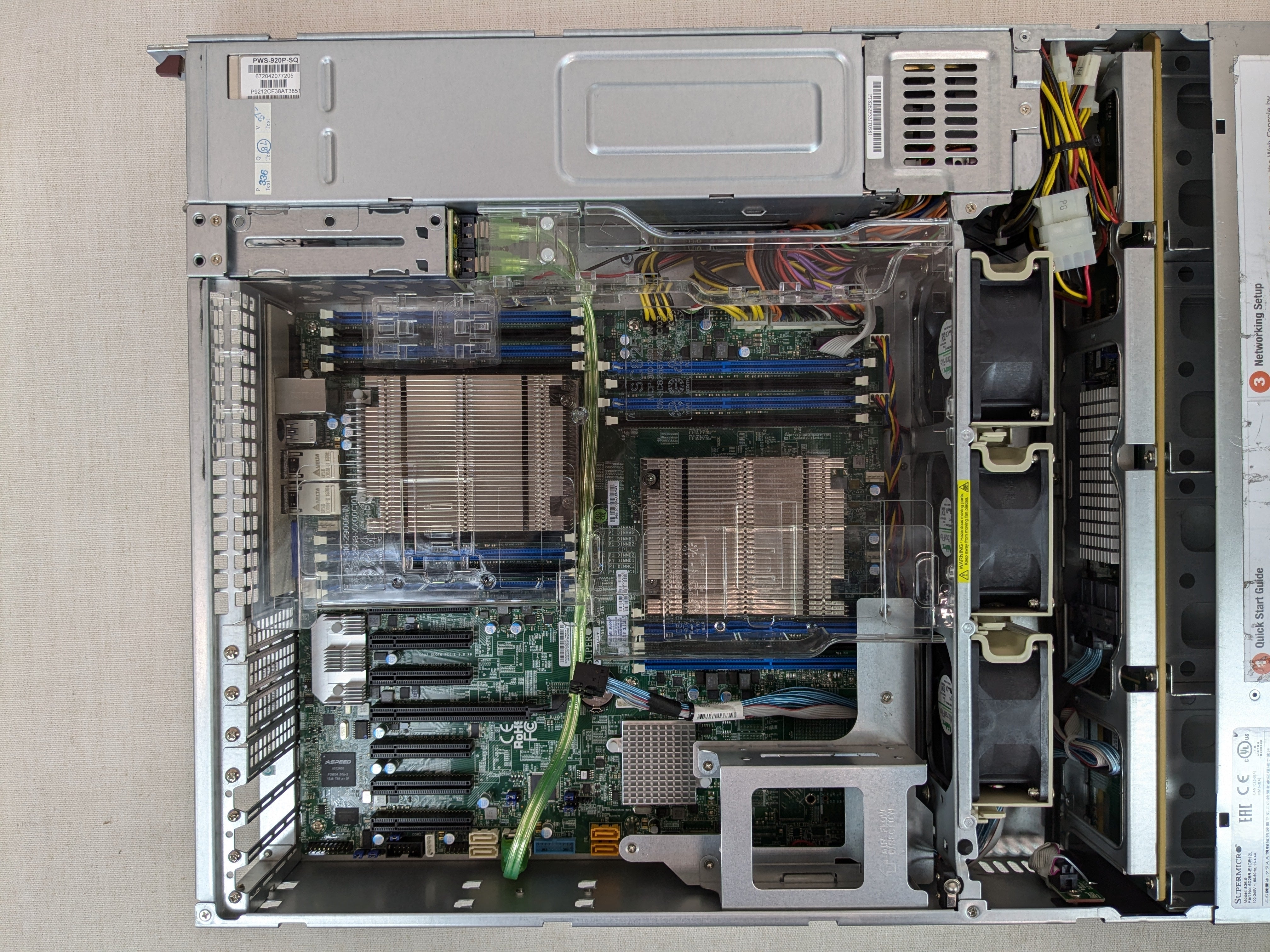 Supermicro 6028R-E1CR12L / CSE-826 2U 12x 3.5” Server X10DRH-iT – 2x HS, 2x PSU