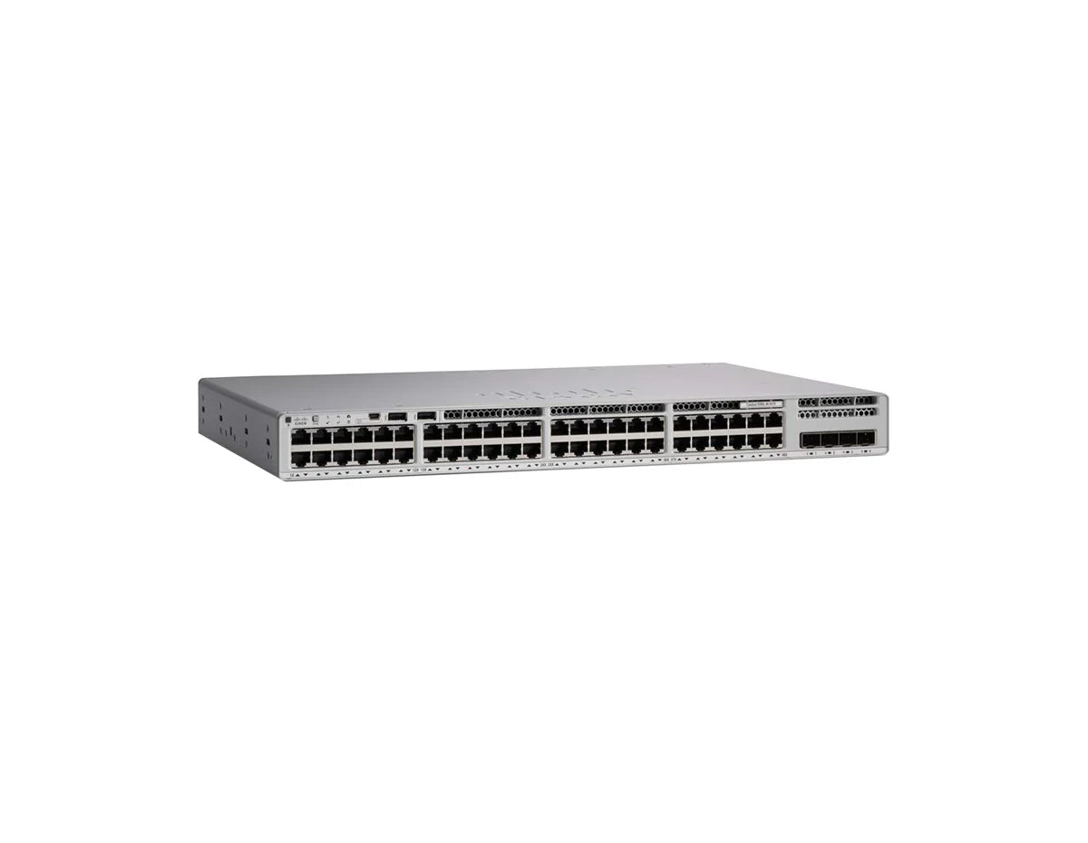 Cisco Catalyst C9200-48T-A 48-Port 1G Data Switch with Modular Uplinks, Network Advantage