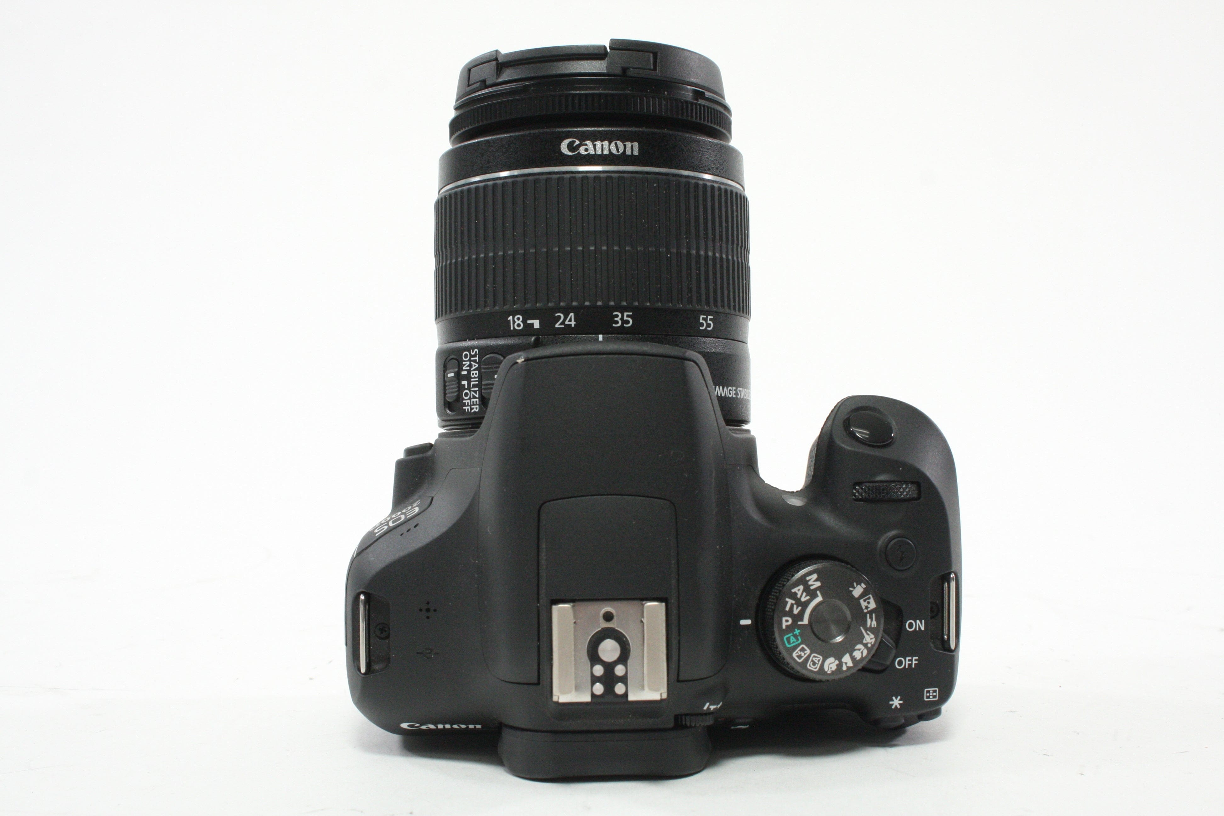 Canon 2000D DSLR with 18-55mm f/3.5-5.6 Lens with a Shutter Count of 3