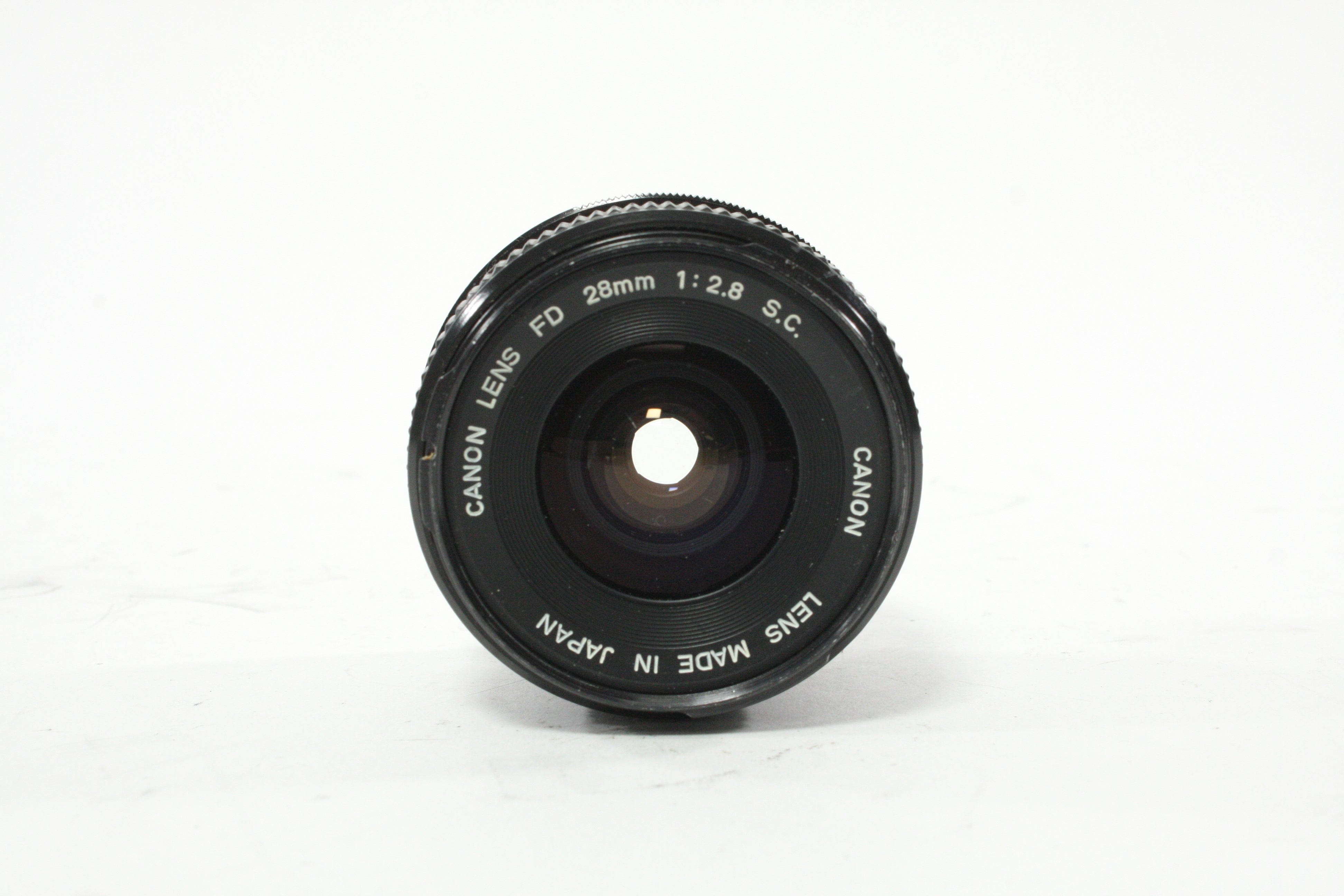 Canon 28mm f/2.8 S.C. Lens for Canon FD Mount