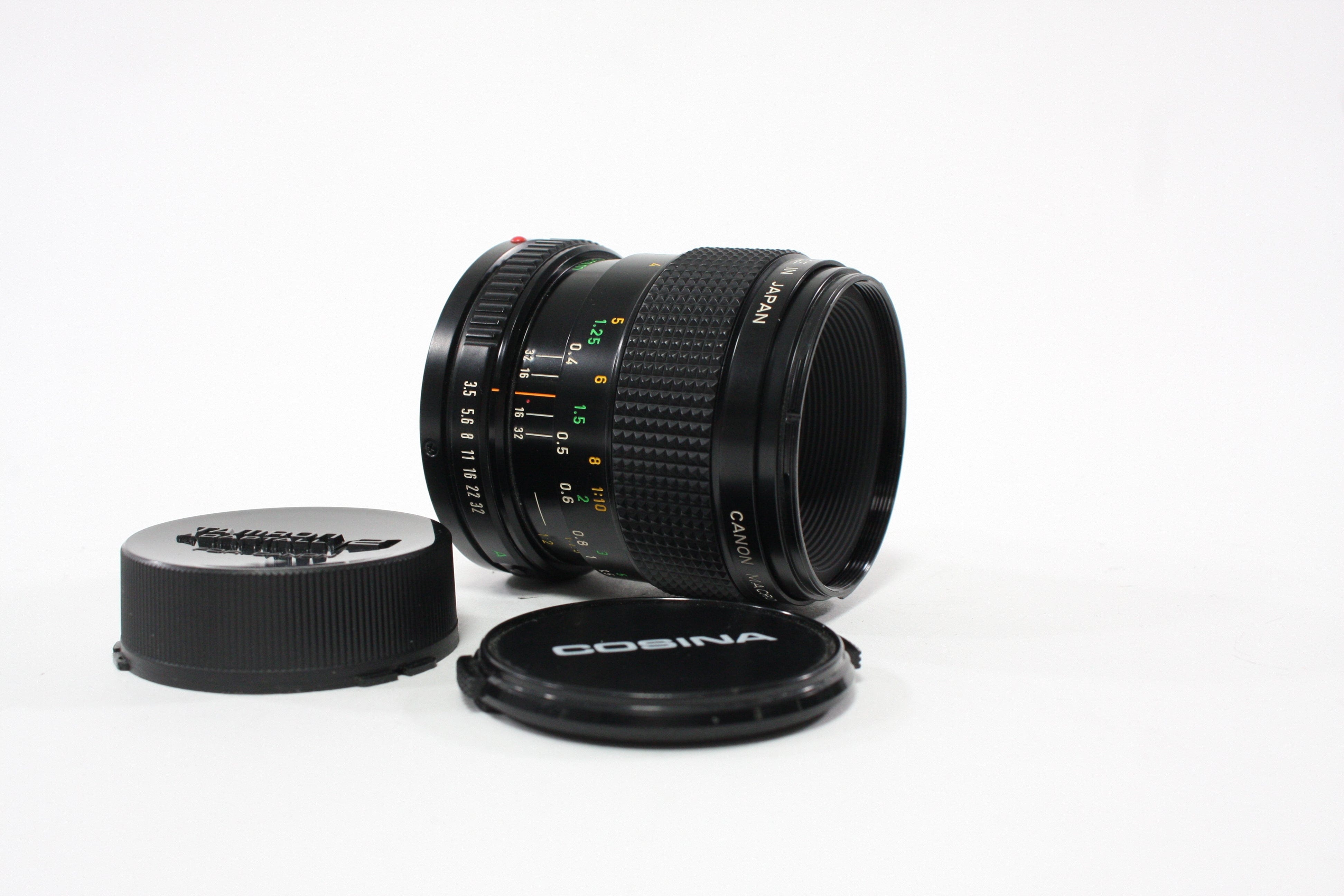 Canon 50mm f/3.5 FD Macro Lens for Canon FD Mount