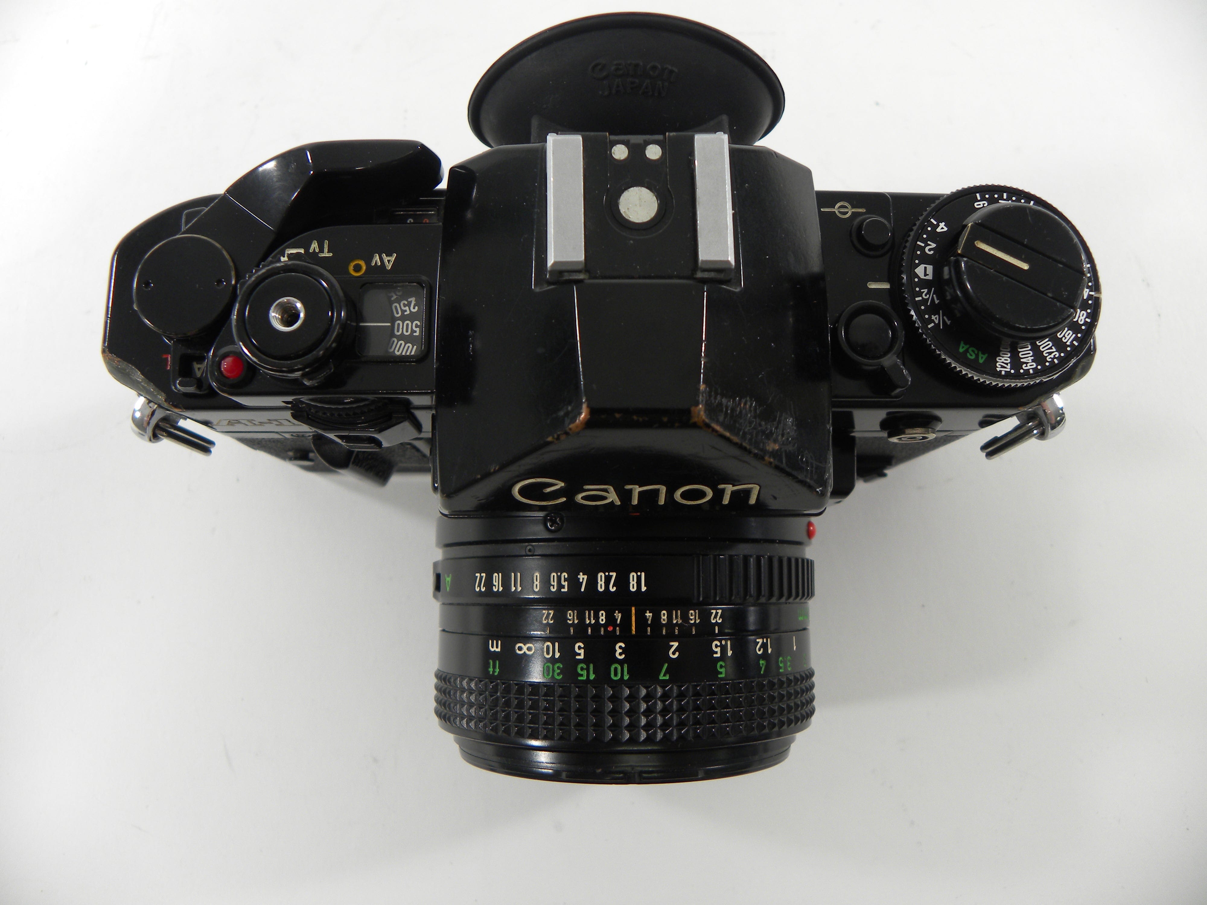 Canon A-1 35mm SLR w/FD 50mm f1.8