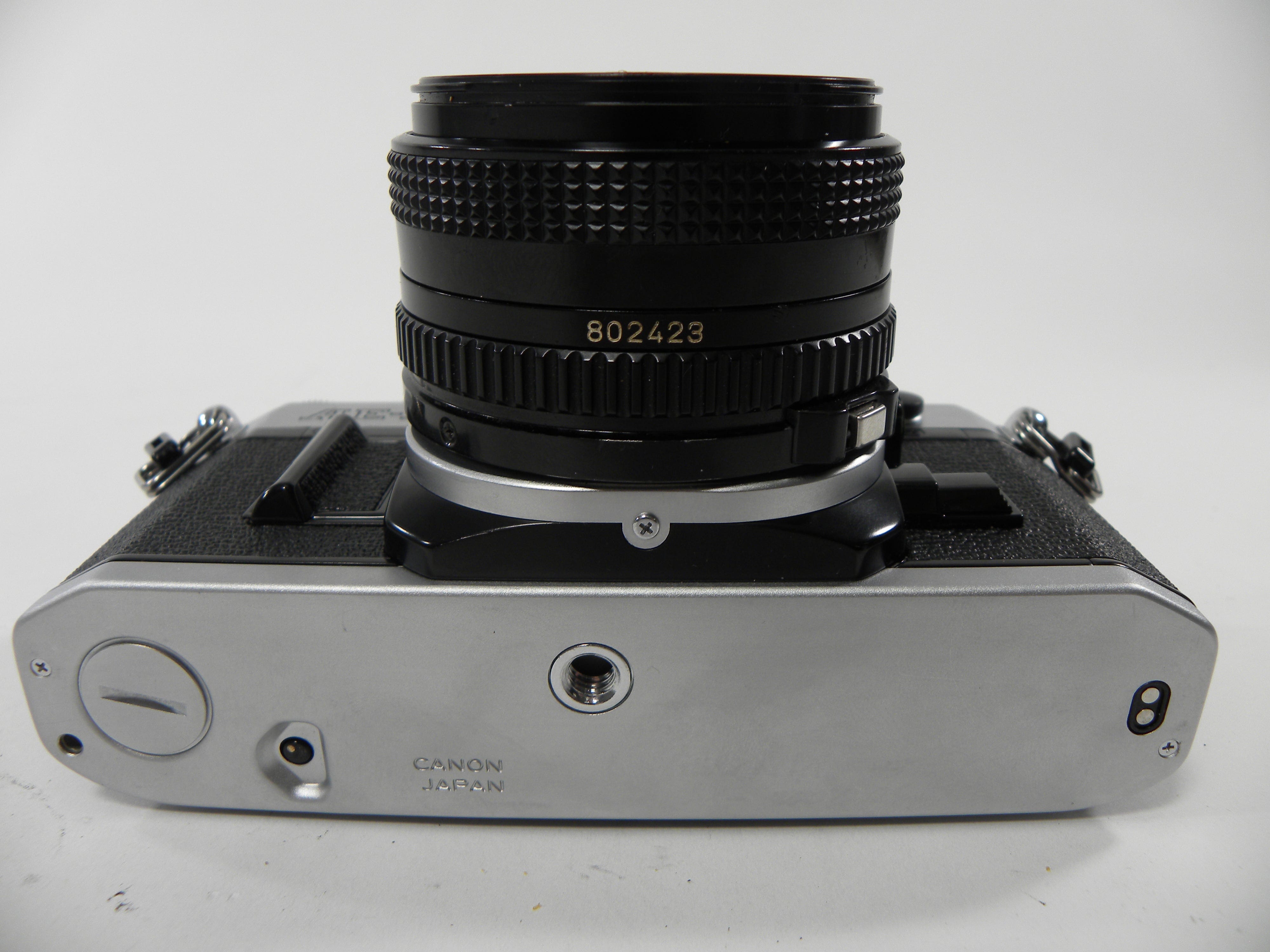 Canon AE-1 35mm SLR Camera w/FD 50mm f1.8