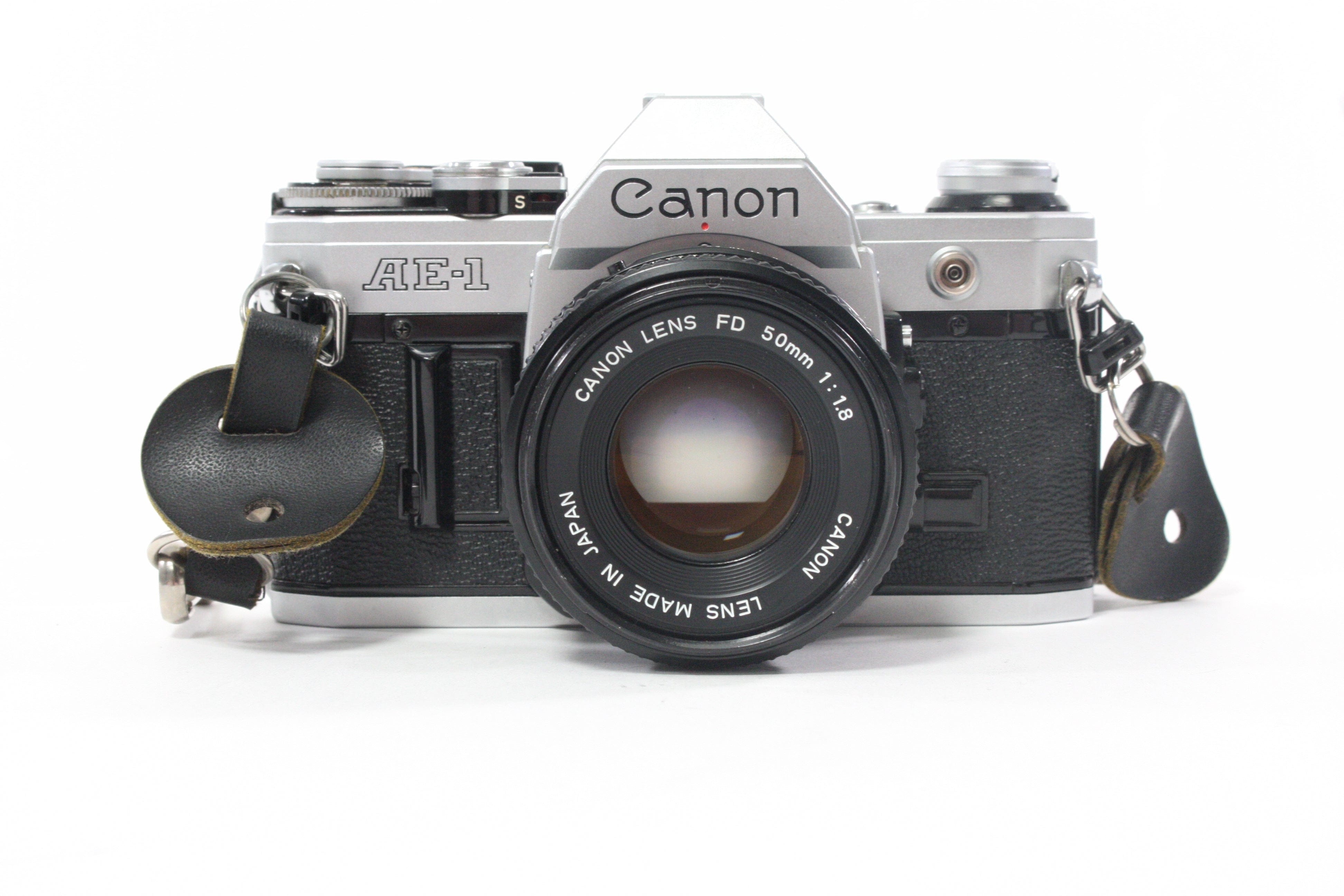 Canon AE-1 35mm SLR Camera with 50mm f/1.8 Lens