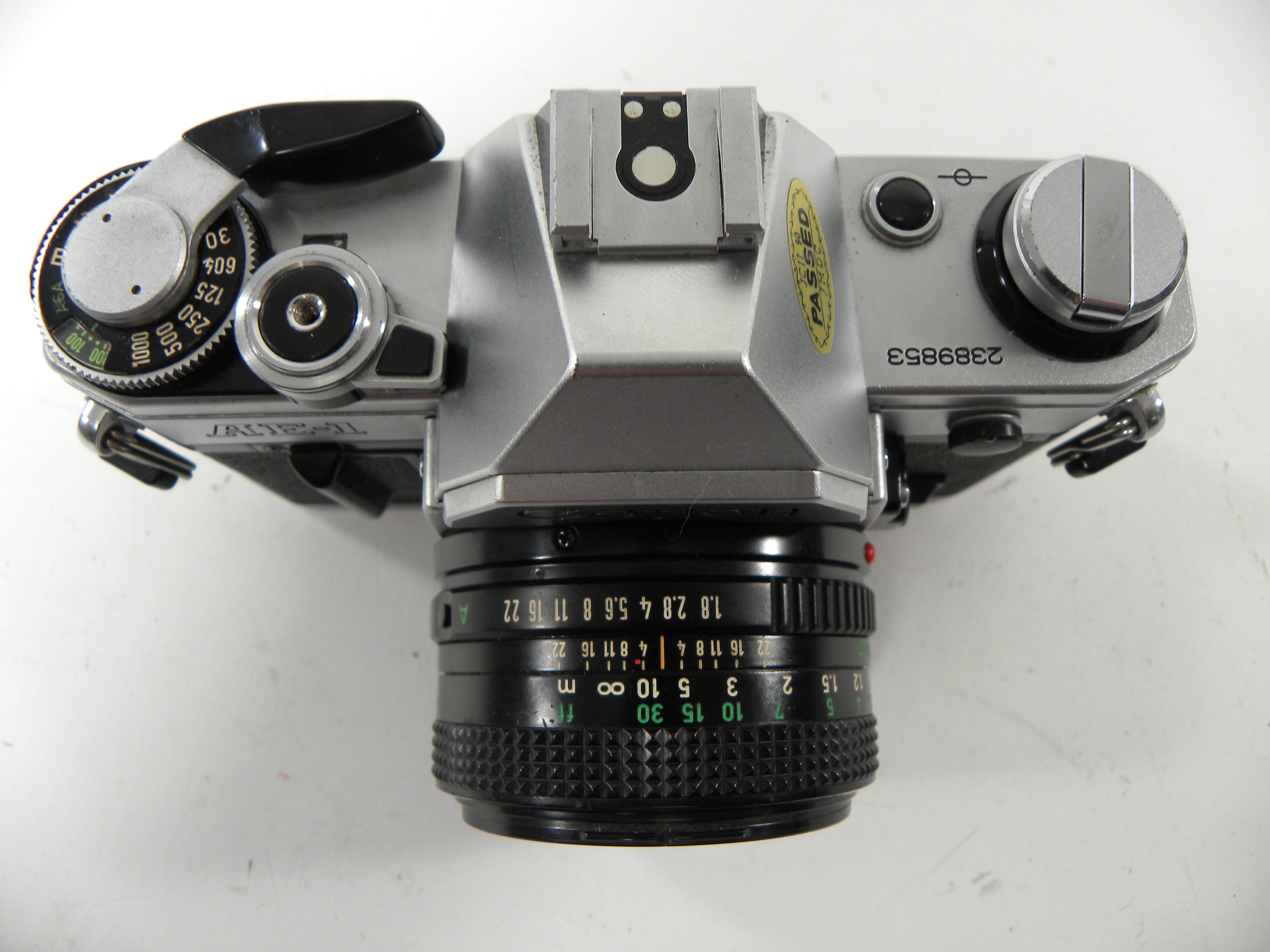 Canon AE-1 35mm SLR w/50mm f1.8