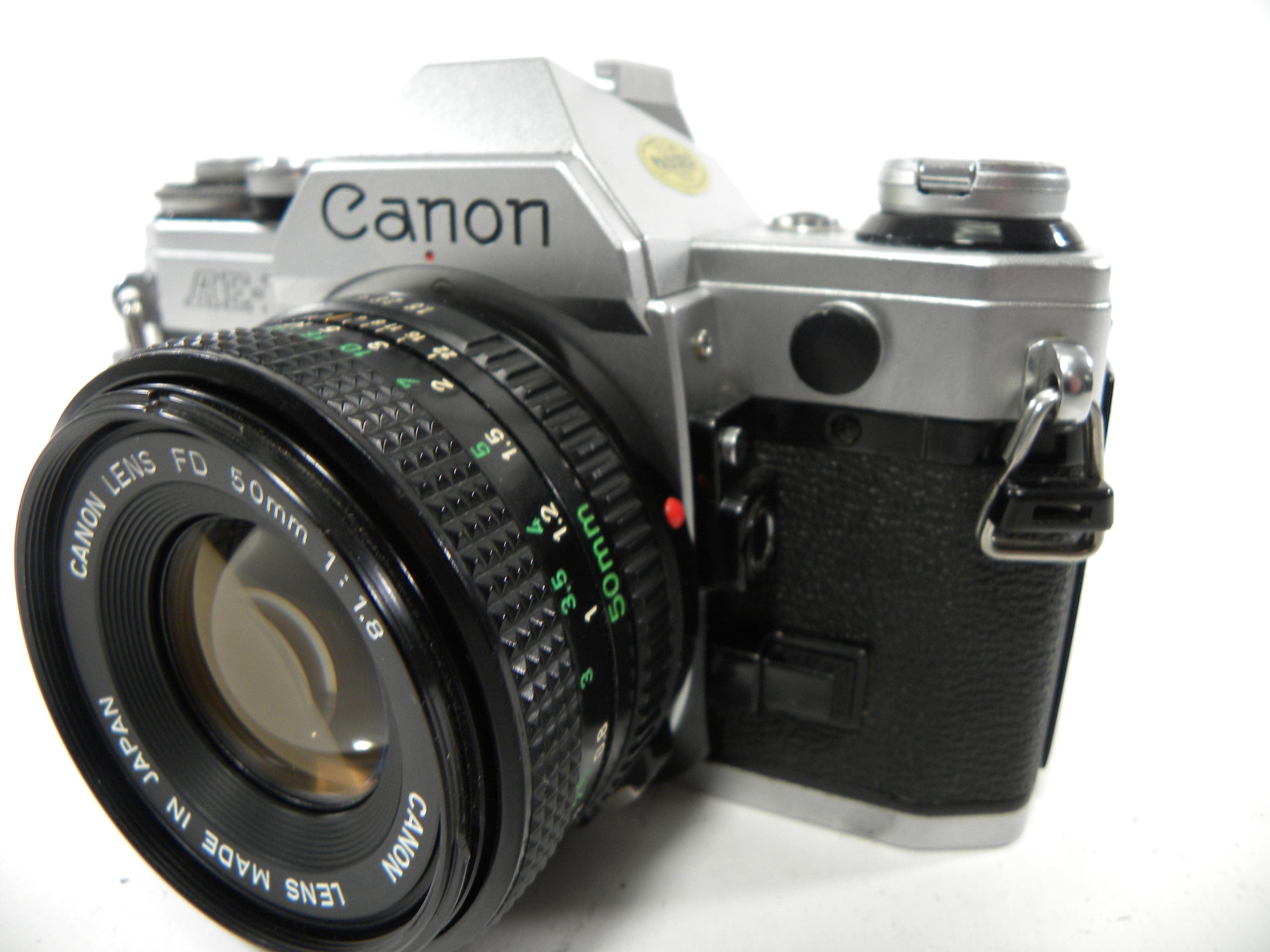 Canon AE-1 35mm SLR w/50mm f1.8