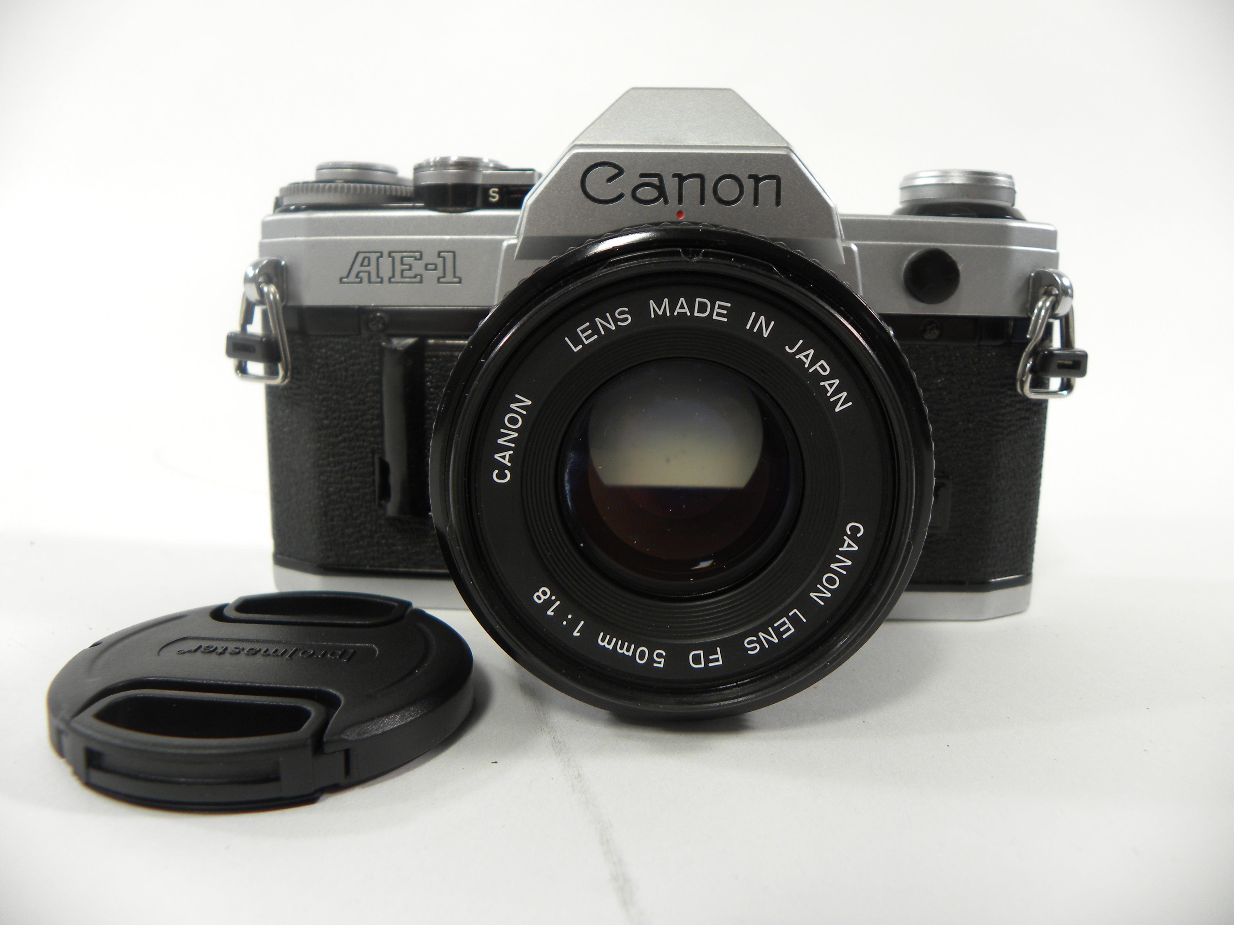 Canon AE-1 35mm SLR w/FD 50mm f1.8